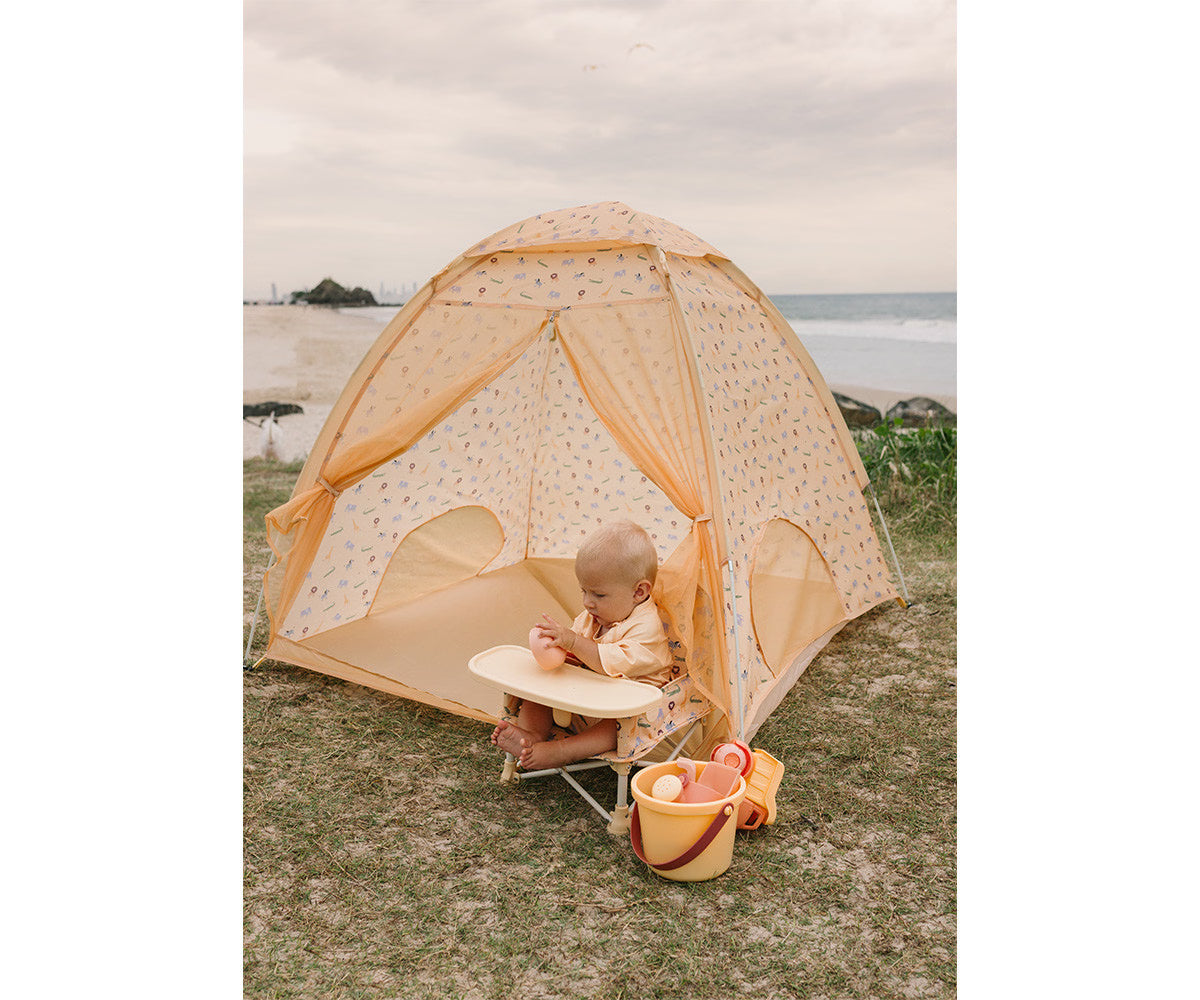 Tutete - Play Tent with Mosquito Net 50+ UPF - Safari Animals