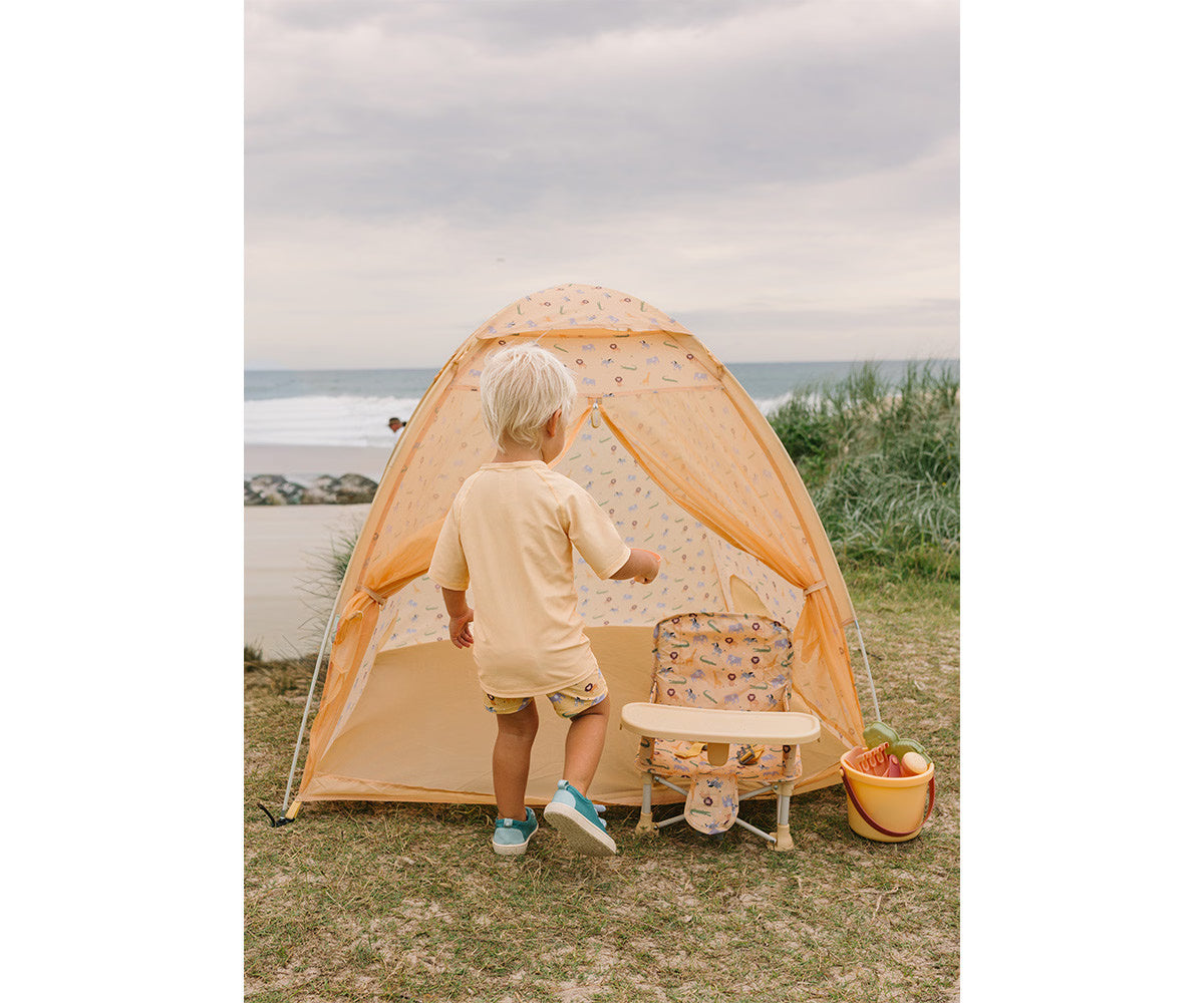 Tutete - Play Tent with Mosquito Net 50+ UPF - Safari Animals