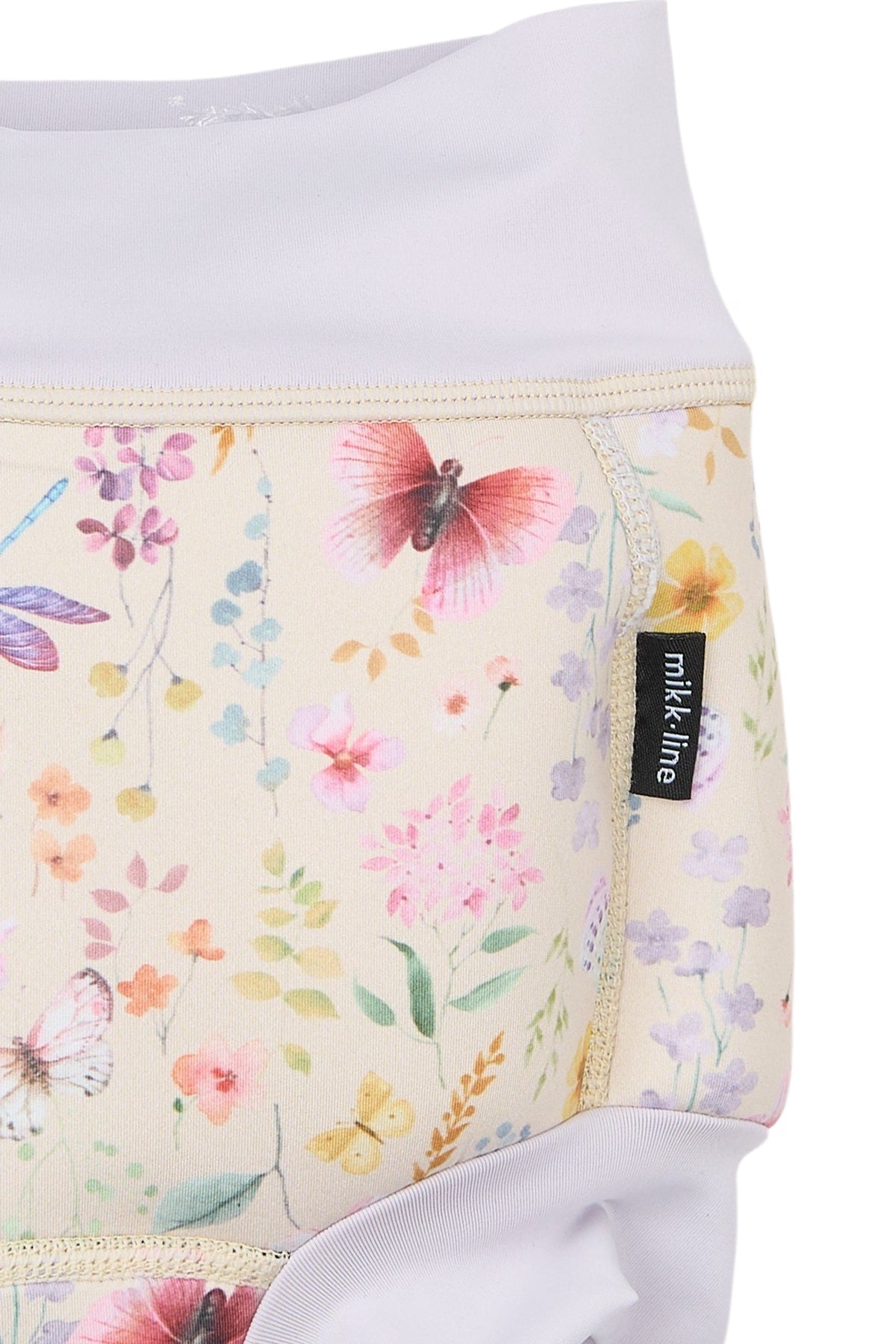 Mikk-Line - Neopren badebukser m.flæser - Butterfly