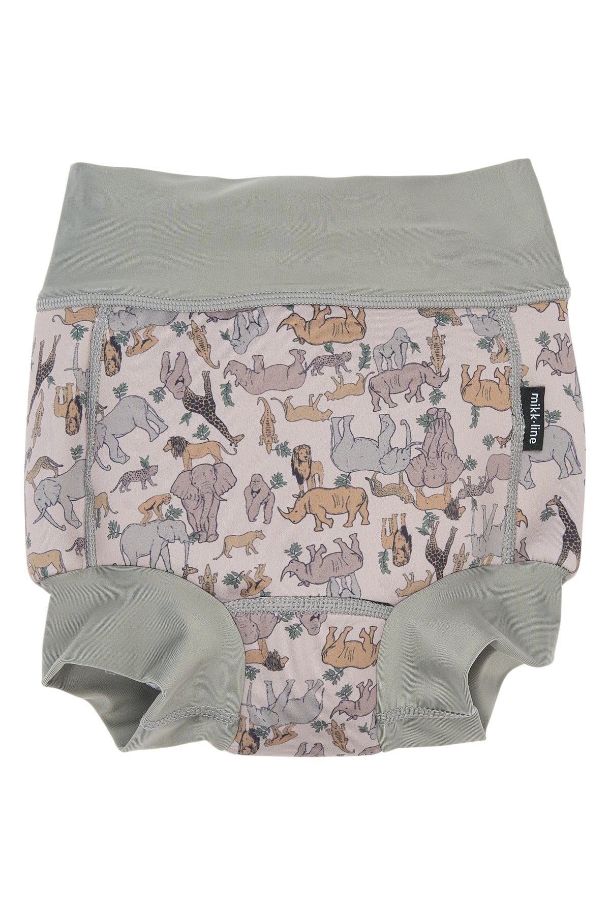 Mikk-Line - Neopren badebukser - Zoo print