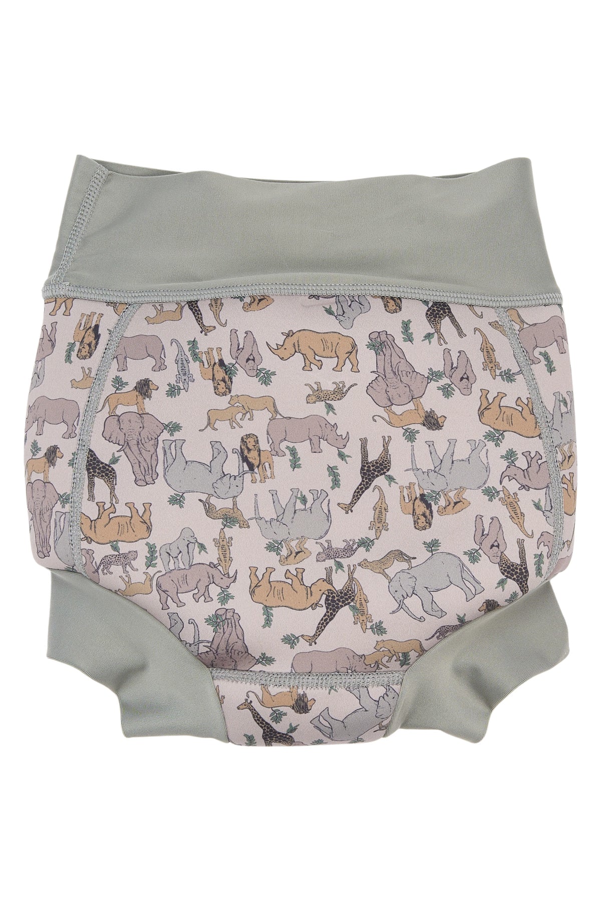 Mikk-Line - Neopren badebukser - Zoo print