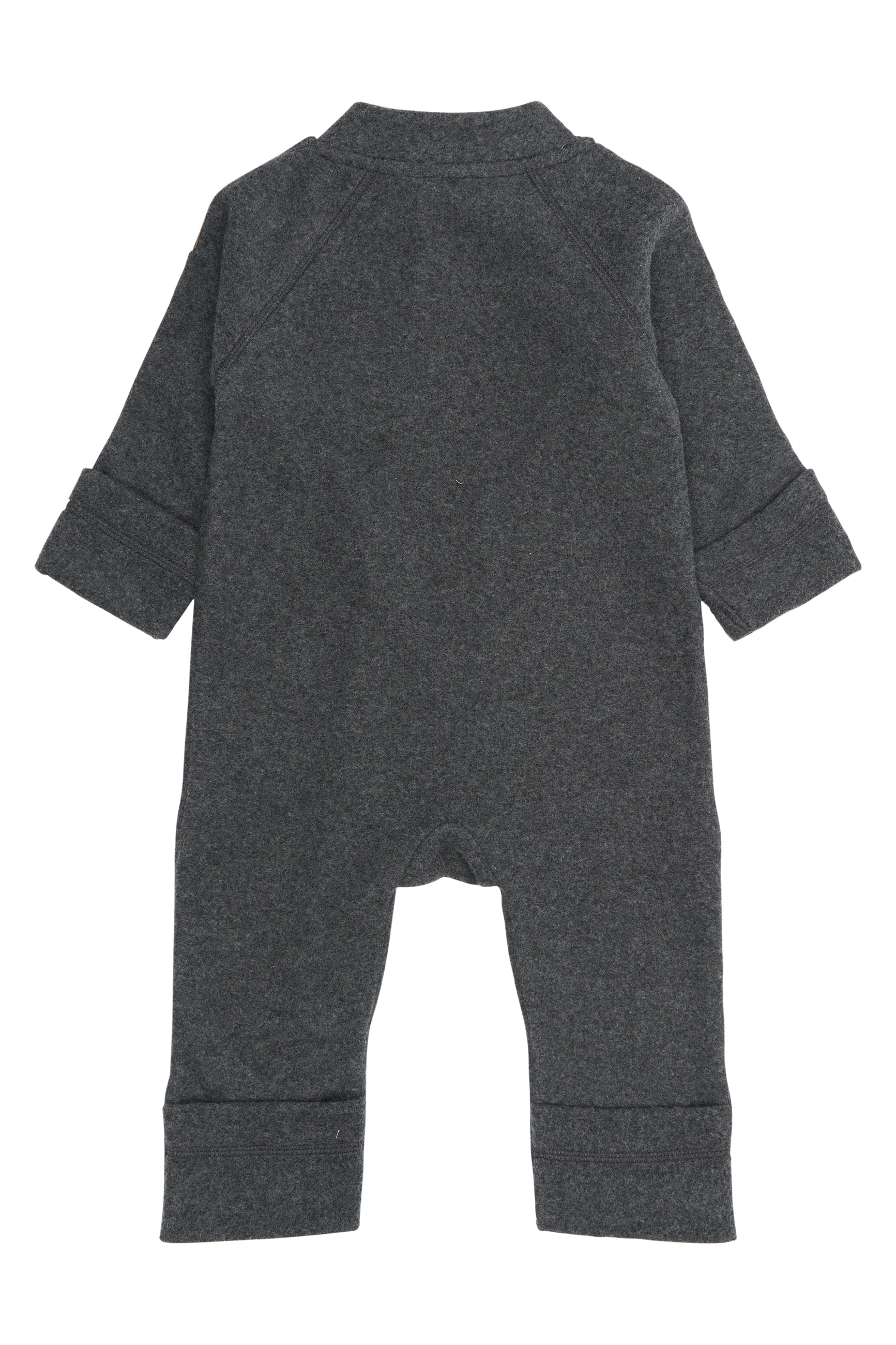 Mikk-line - Bomuldsfleece heldragt - Anthracite Melange