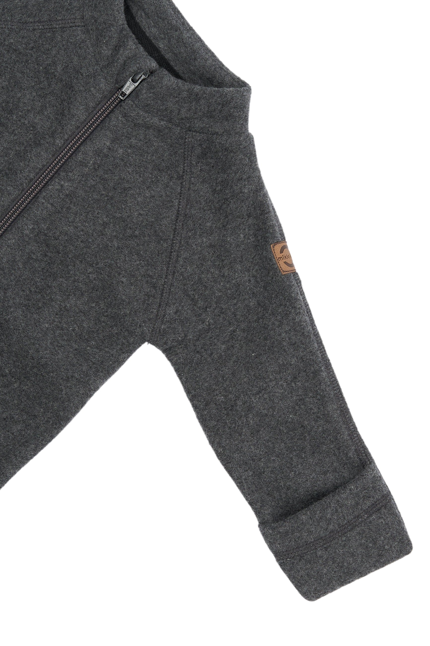 Mikk-line - Cotton fleece jumpsuit - Anthracite Melange