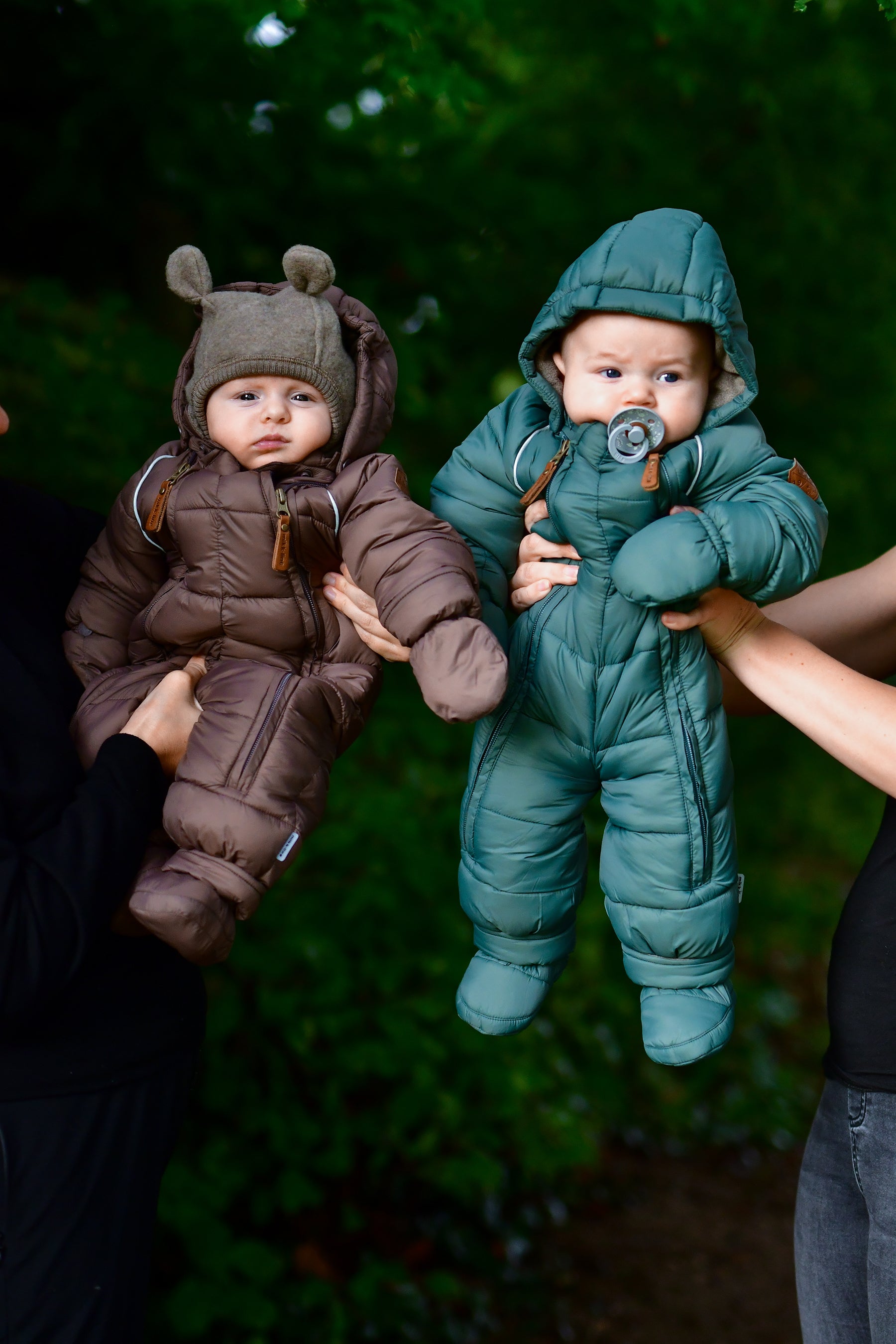 Mikk-Line - Baby Flyverdragt Puffer - Balsam Green