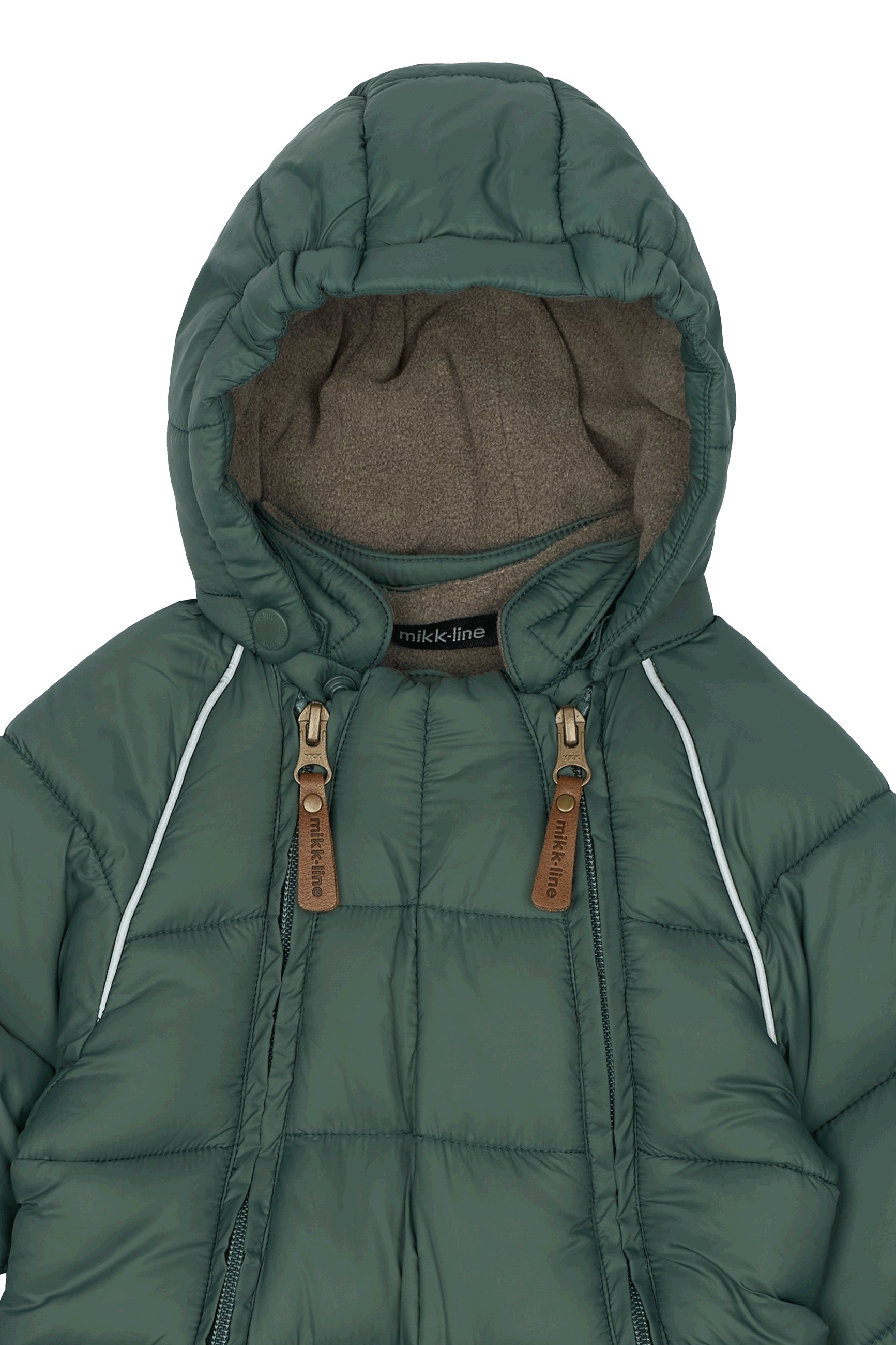Mikk-Line - Baby Flyverdragt Puffer - Balsam Green