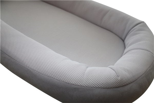 Babydan - Åndbar Babynest - Grå