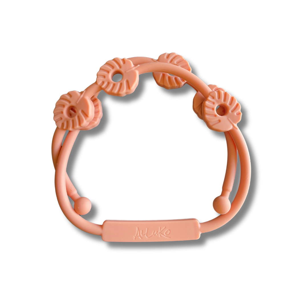 AlLuKo - Silikonekæde - Peach