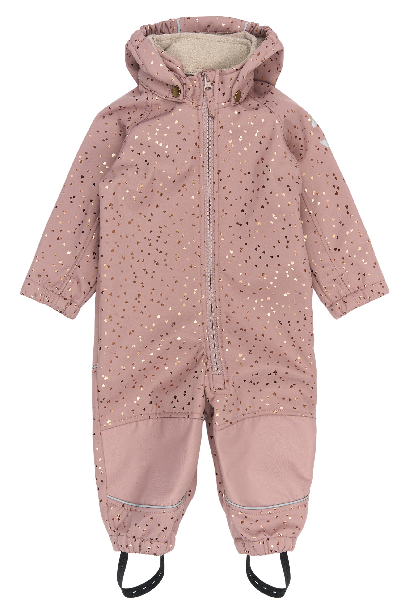 Mikk-Line - Softshell Suit - Twilight Mauve m. hjerter