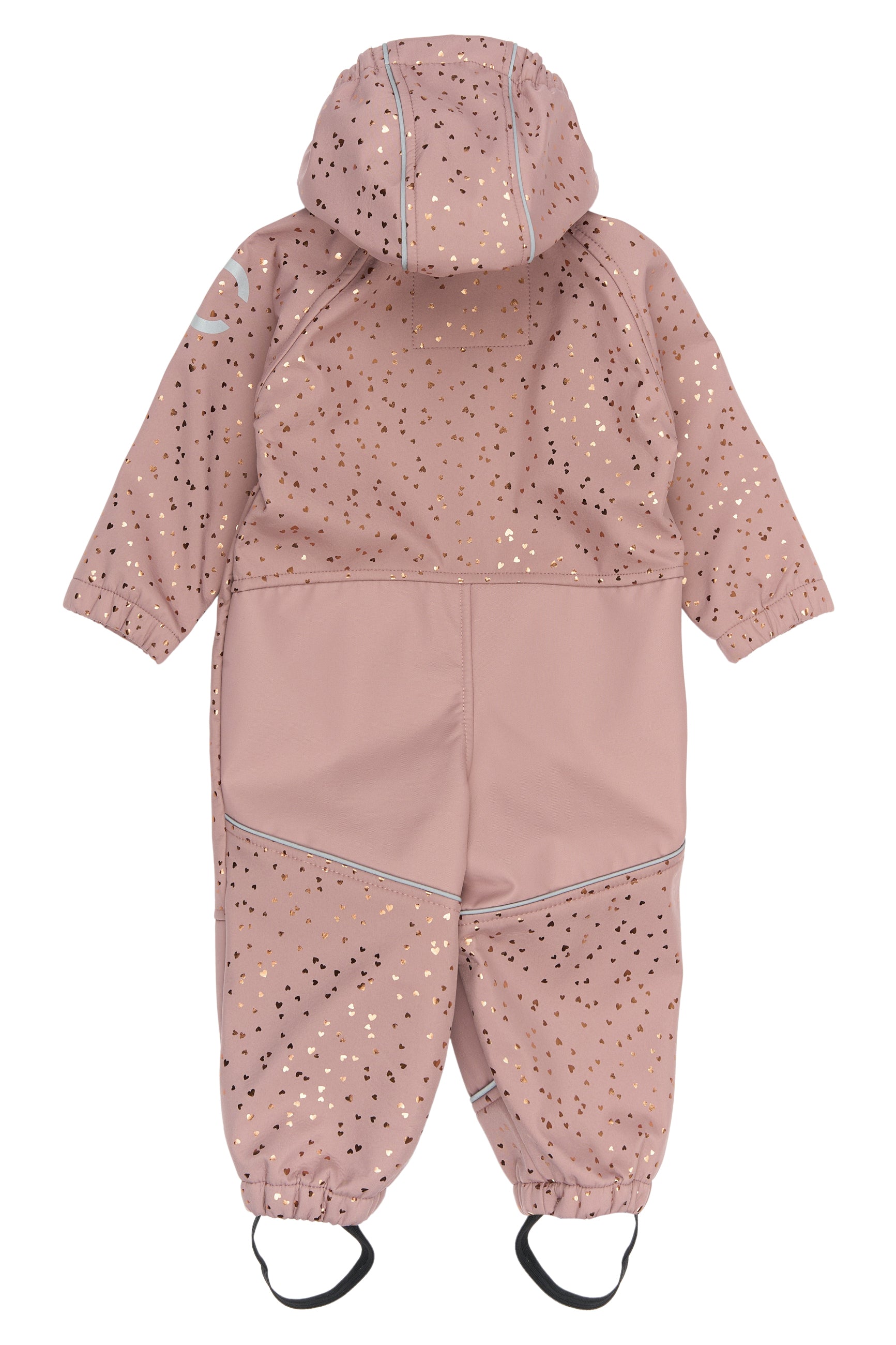 Mikk-Line - Softshell Suit - Twilight Mauve m. hjerter