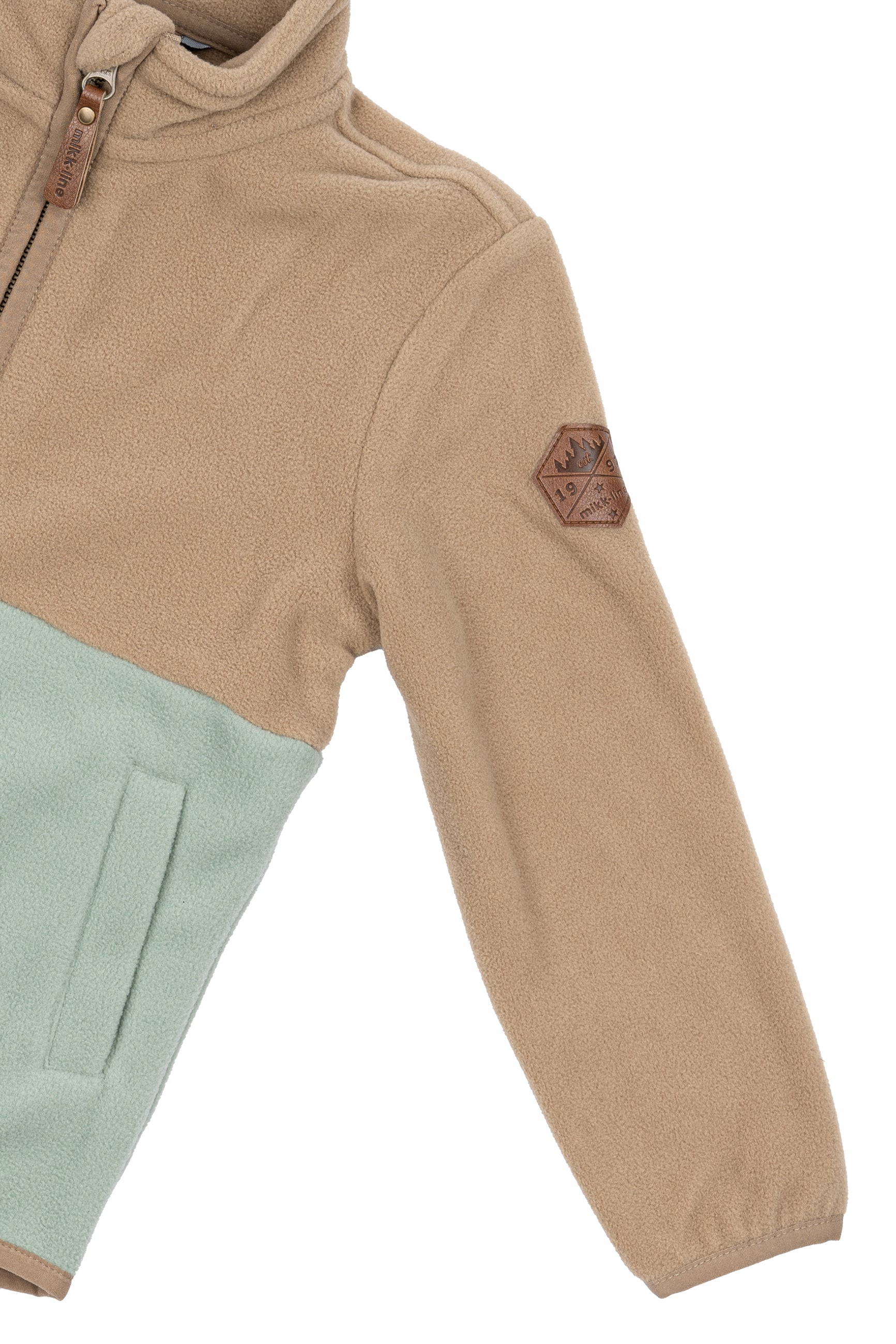 Mikk-line - Recycled Fleece jakke - Mint