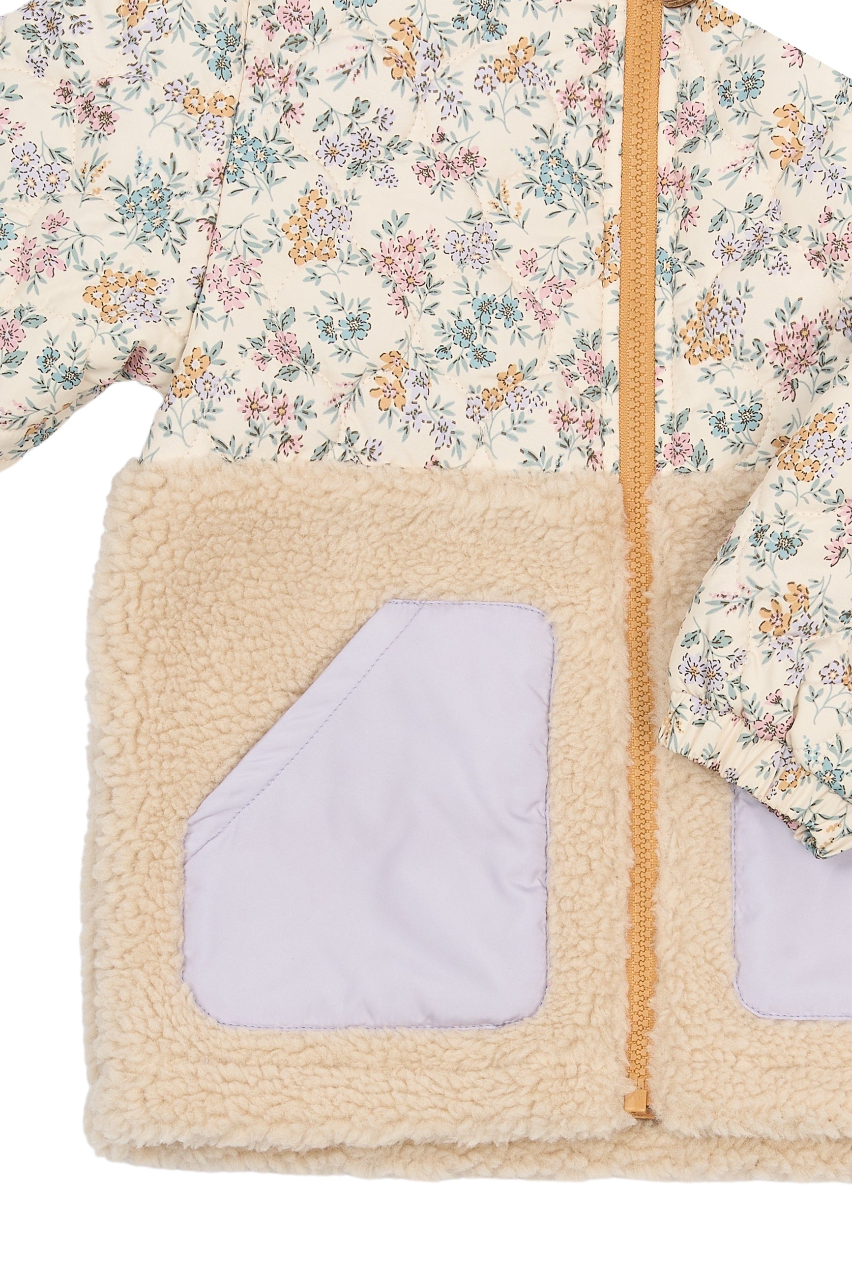 Mikk-line - Transitional Jacket - Teddy/Floral