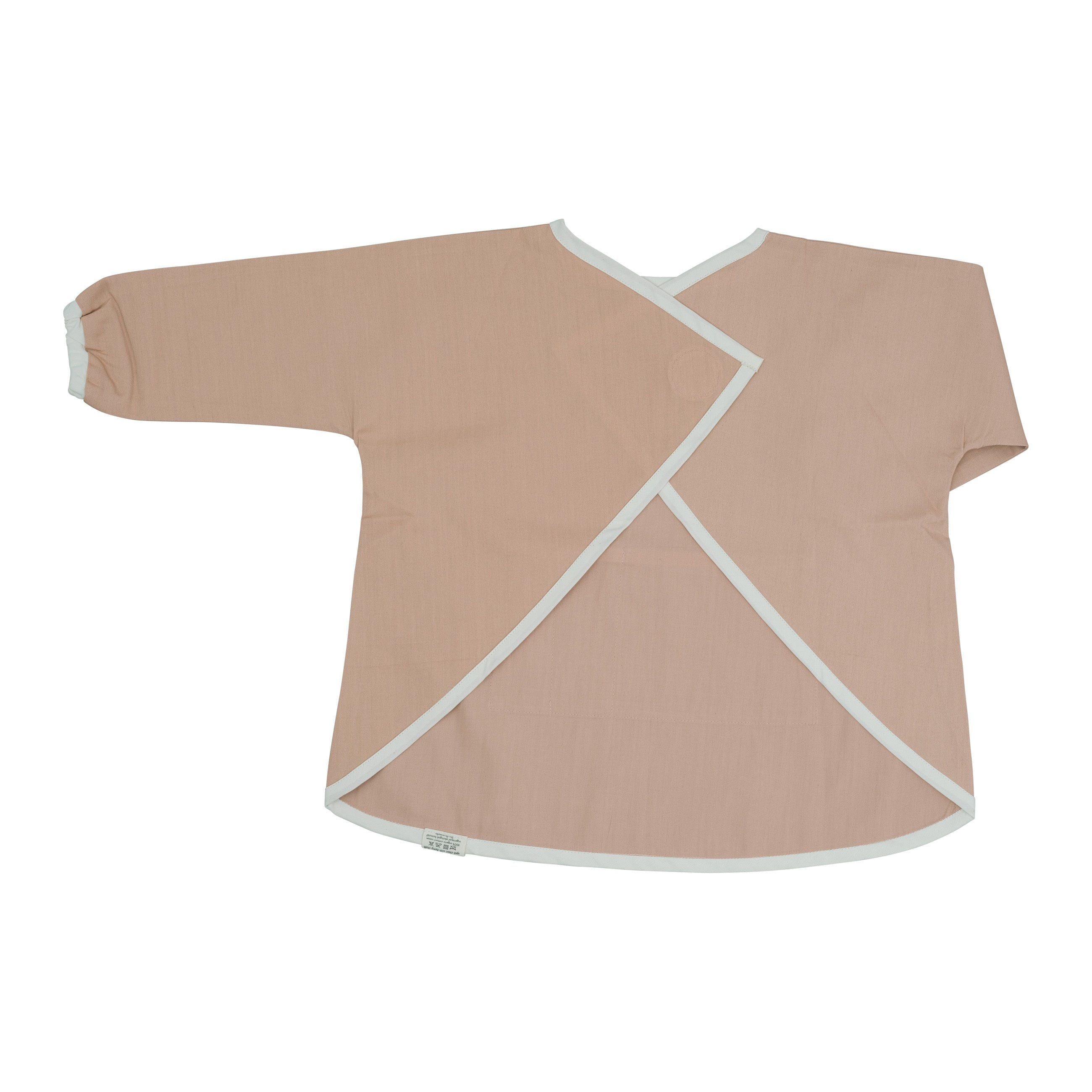 Fabelab - Langærmet hagesmæk - Dusty Rose