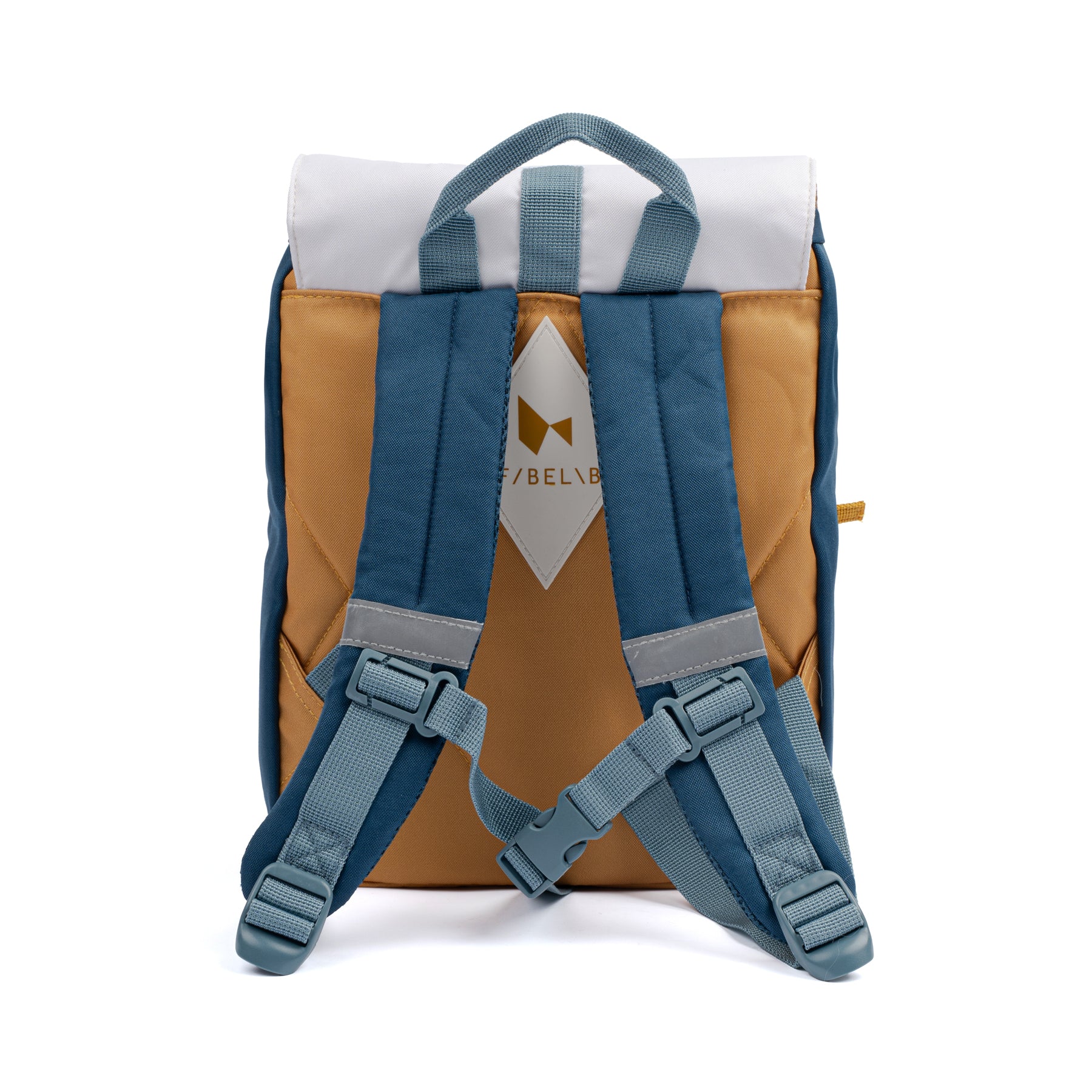 Fabelab - Blød aktivitetsbold - Rygsæk - Small - Caramel/Dark Blue