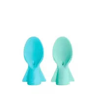 Cherub - Universal Food Pouch Spoons 2 pcs - Light Blue/Sage