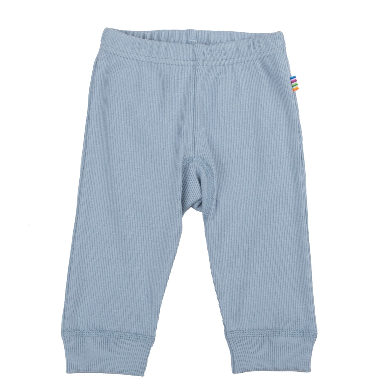 JOHA - Leggings, 100% Bomuld - Støvet blå