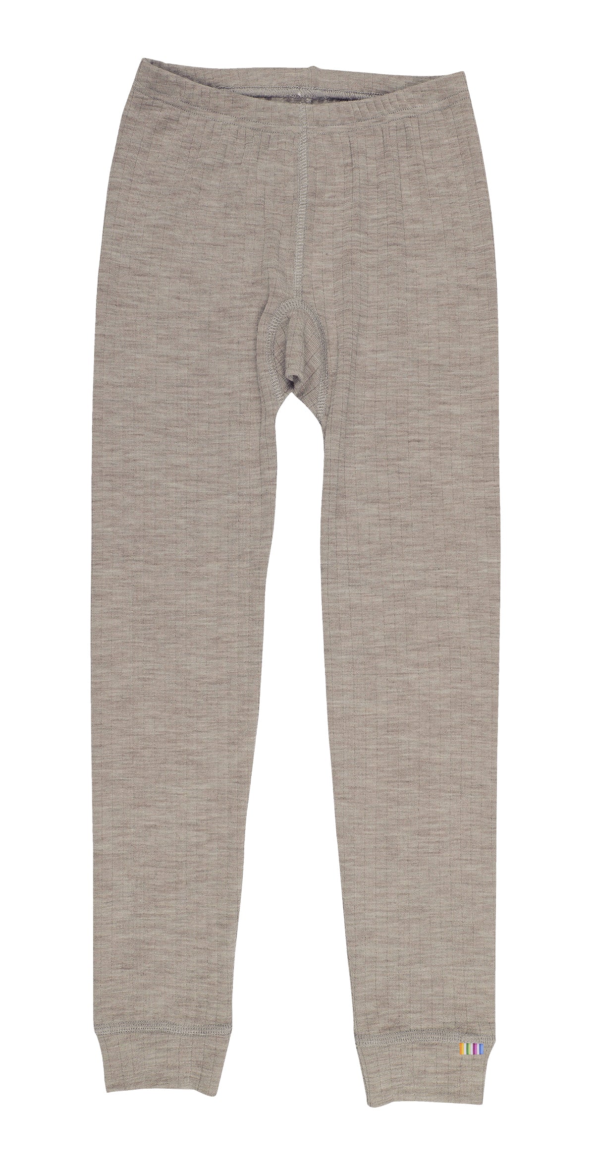 JOHA - Leggings, Uld - Sesame melange