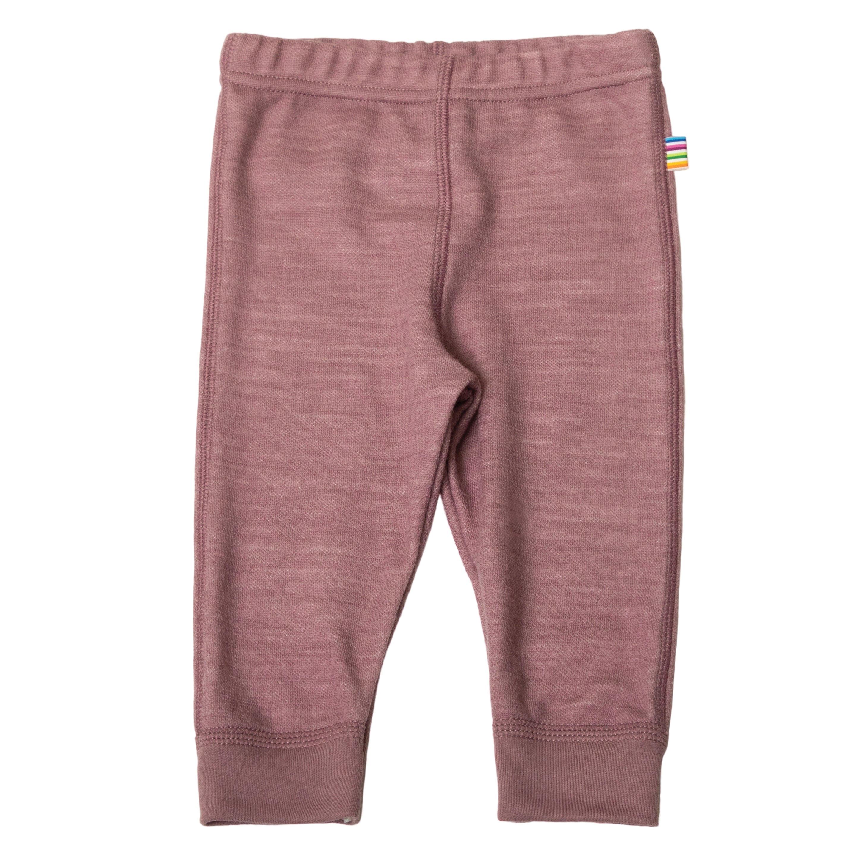JOHA - Leggings, Uld/Bambus - Blomme