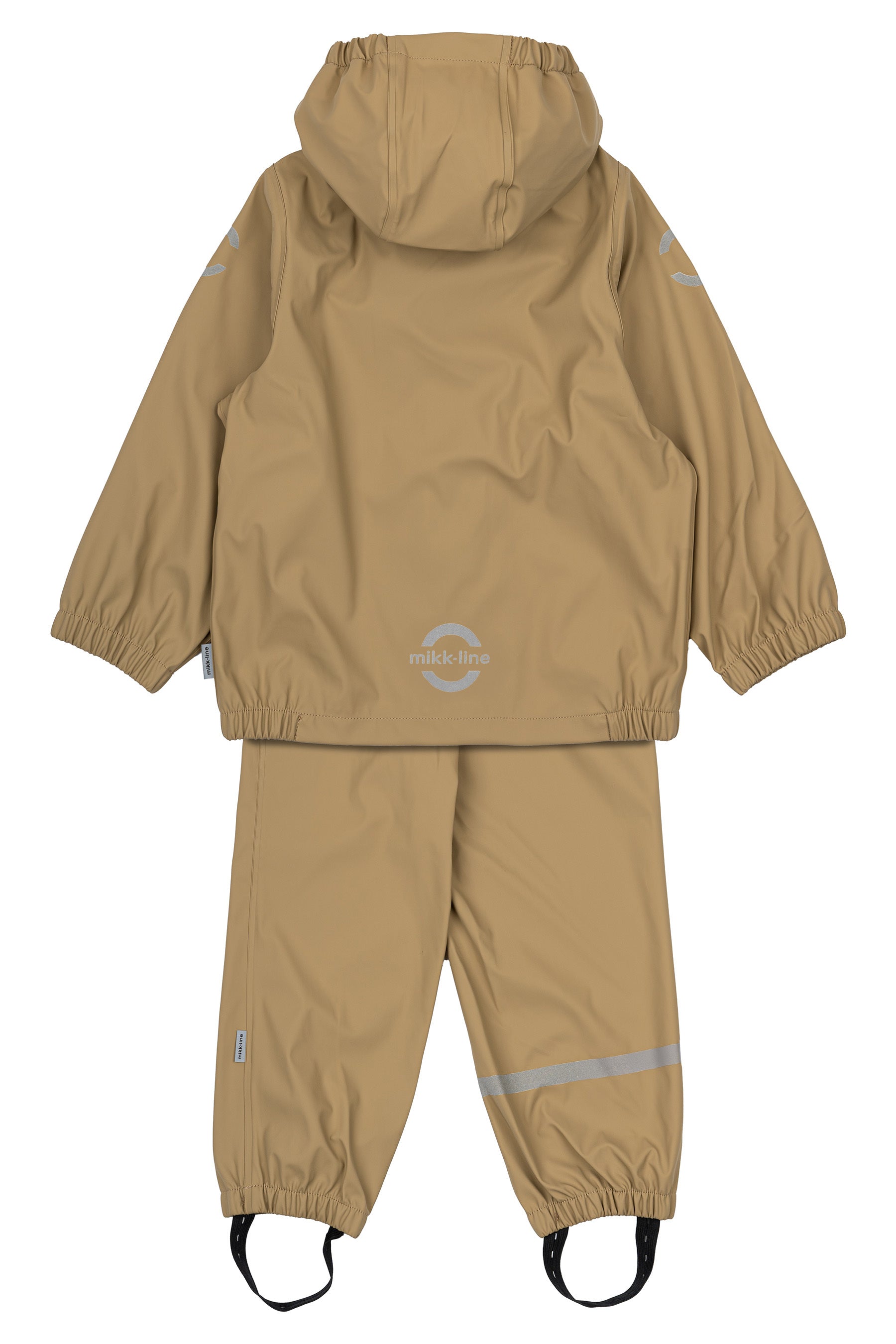 Mikk-line - Rainwear - set with suspenders - Recycled - Kelp