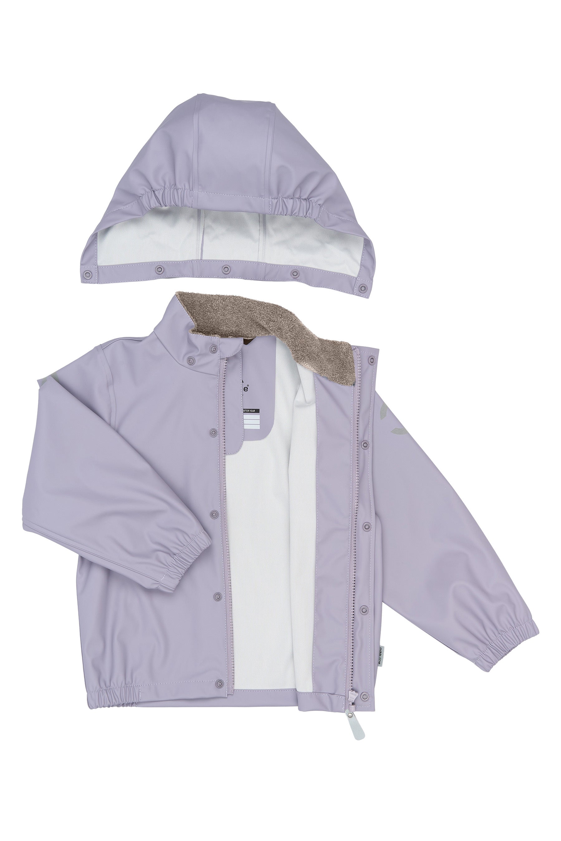 Mikk-line - Rainwear - Set with Suspenders - Recycled - Lavender Grey
