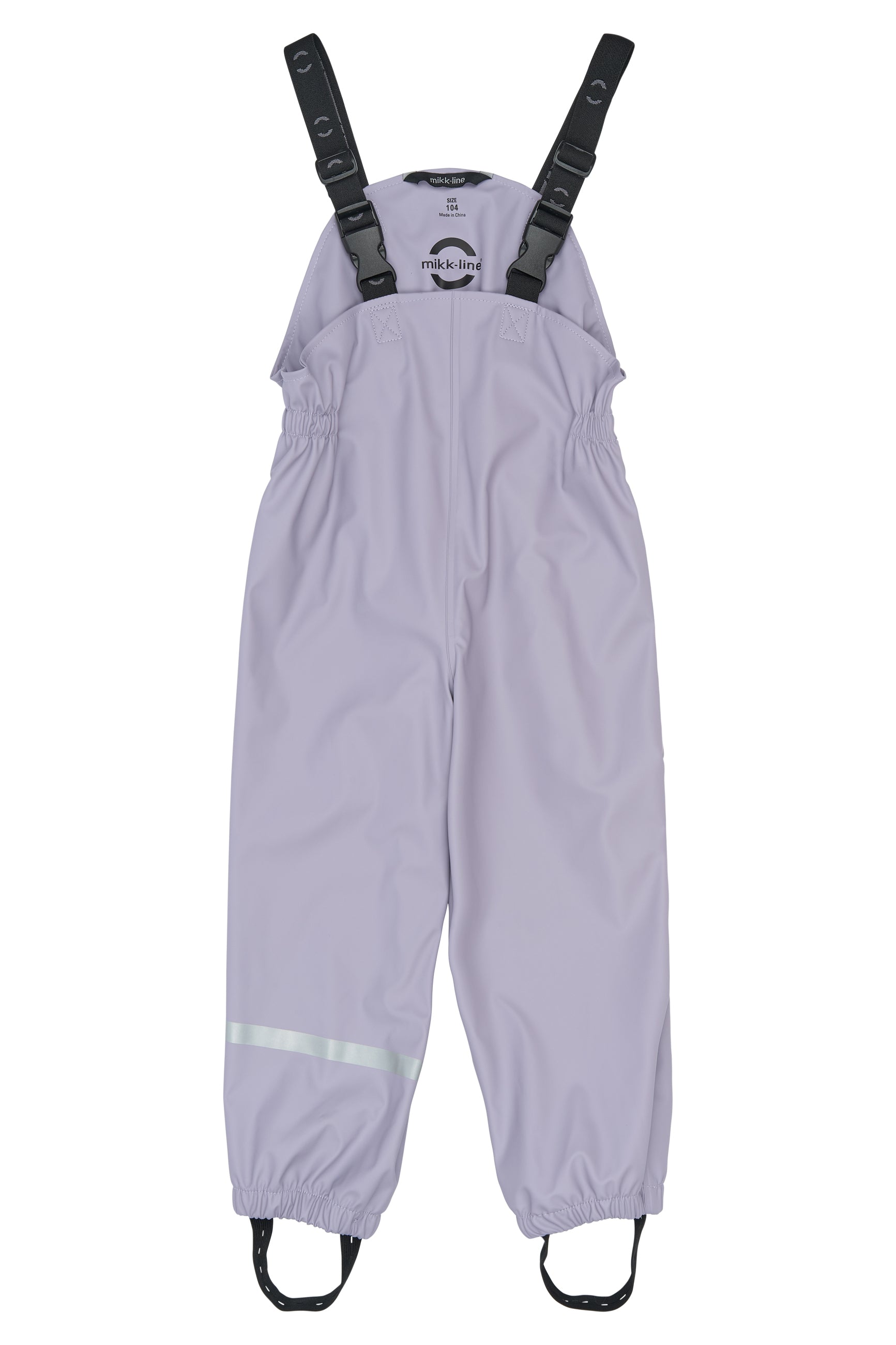 Mikk-line - Rainwear - Set with Suspenders - Recycled - Lavender Grey