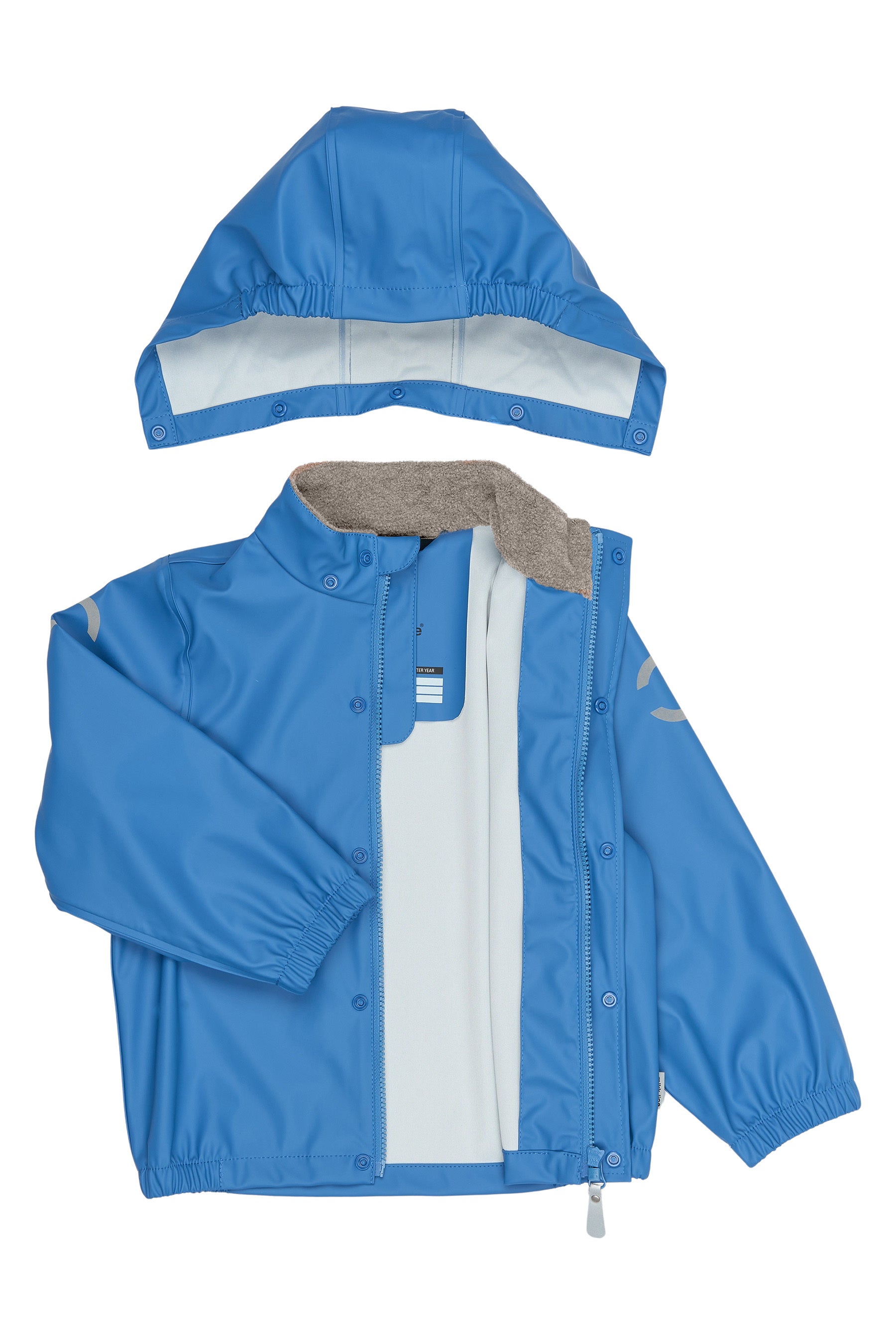 Mikk-line - Rainwear - Set with Suspenders - Recycled - Strong Blue