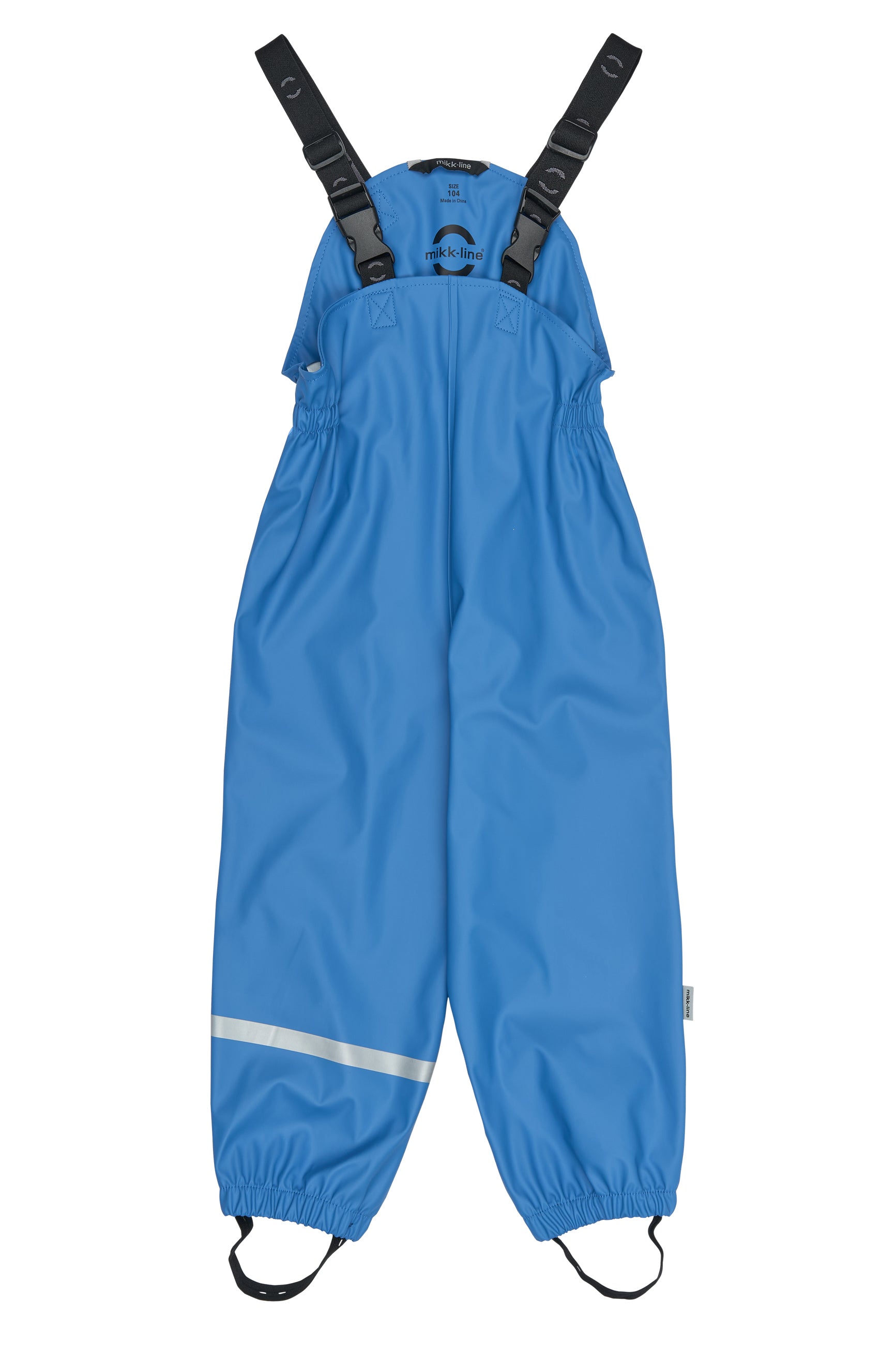 Mikk-line - Rainwear - Set with Suspenders - Recycled - Strong Blue
