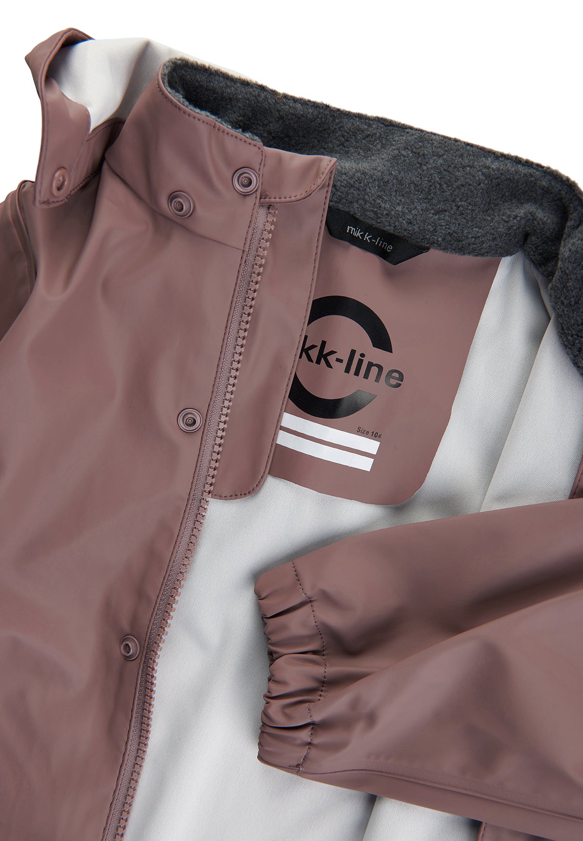 Mikk-line - Rainwear - set with suspenders - Recycled - Burlwood