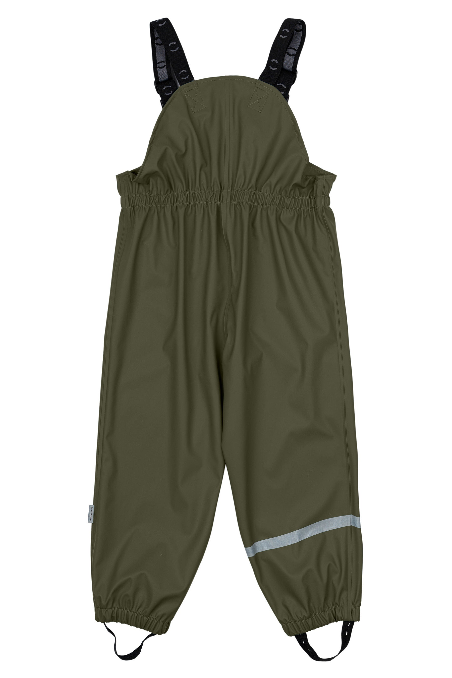 Mikk-line - Regntøj - sæt m.seler - Recycled - Dusty Olive
