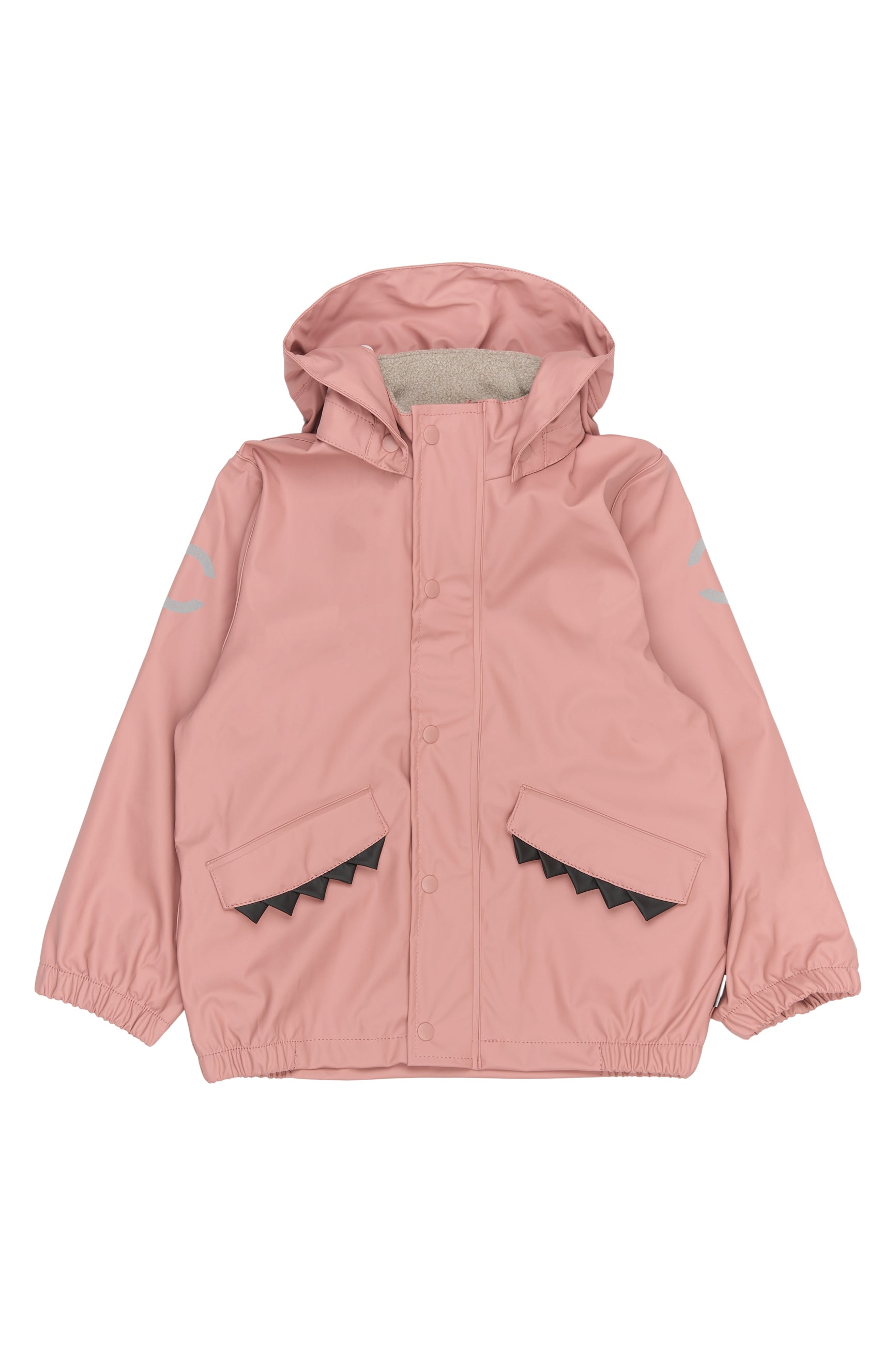 Mikk-line - Regntøj - sæt m.seler - Recycled - Animal - Ash Rose
