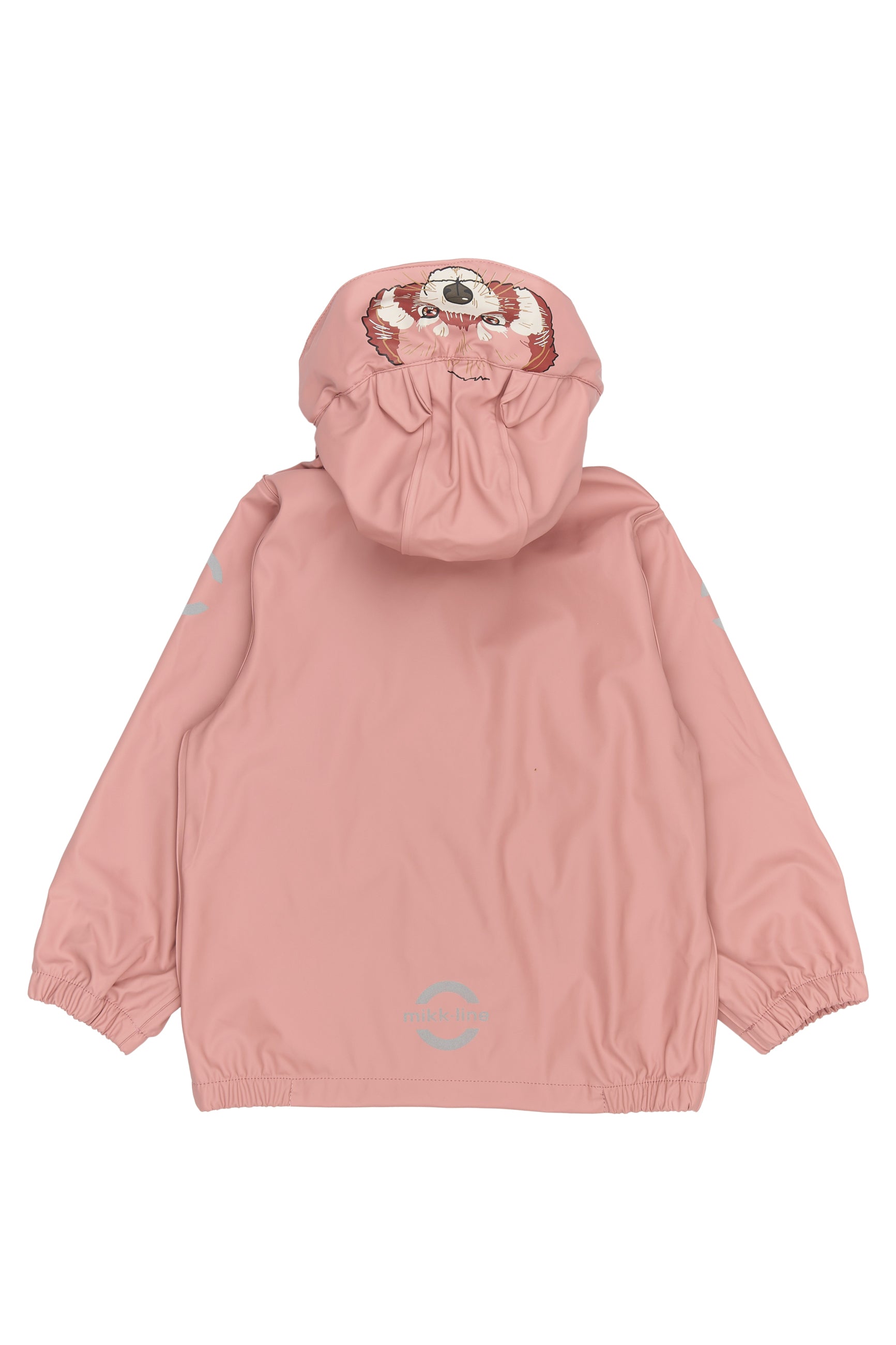 Mikk-line - Regntøj - sæt m.seler - Recycled - Animal - Ash Rose