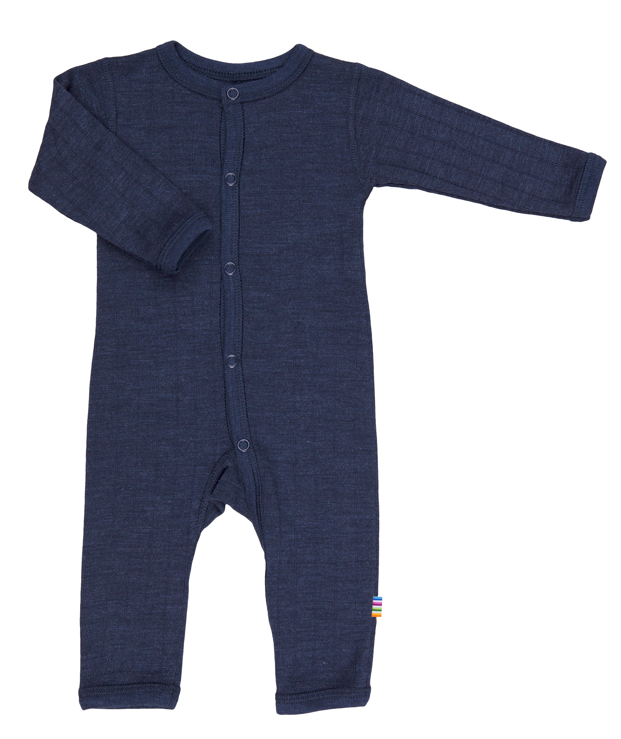 JOHA - Jumpsuit uld/Silke - Marine
