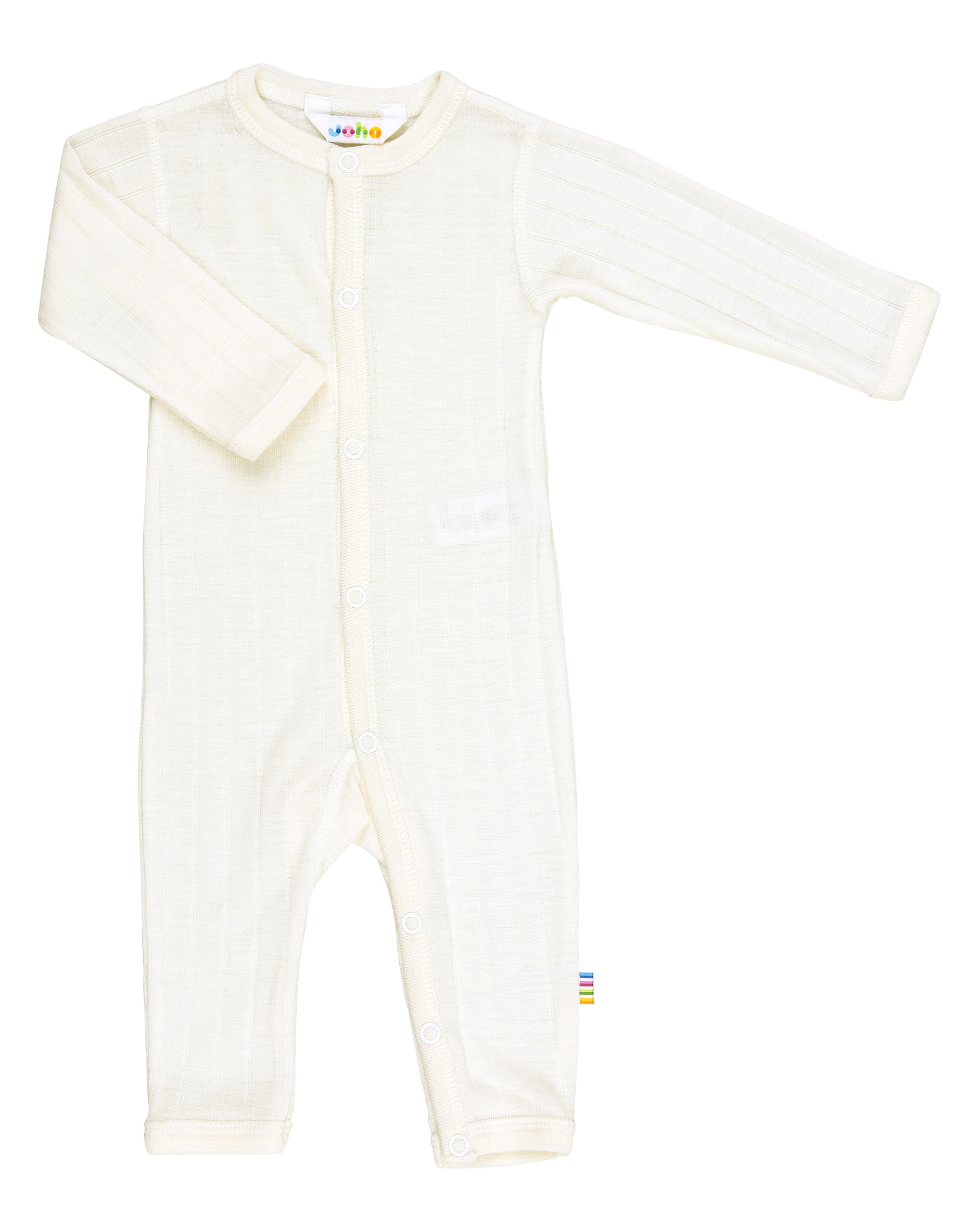 JOHA - Jumpsuit uld/Silke - Off White