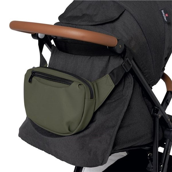Changing bag Mini by BabyDan, green - Fanny Pack changing bag with changing mat