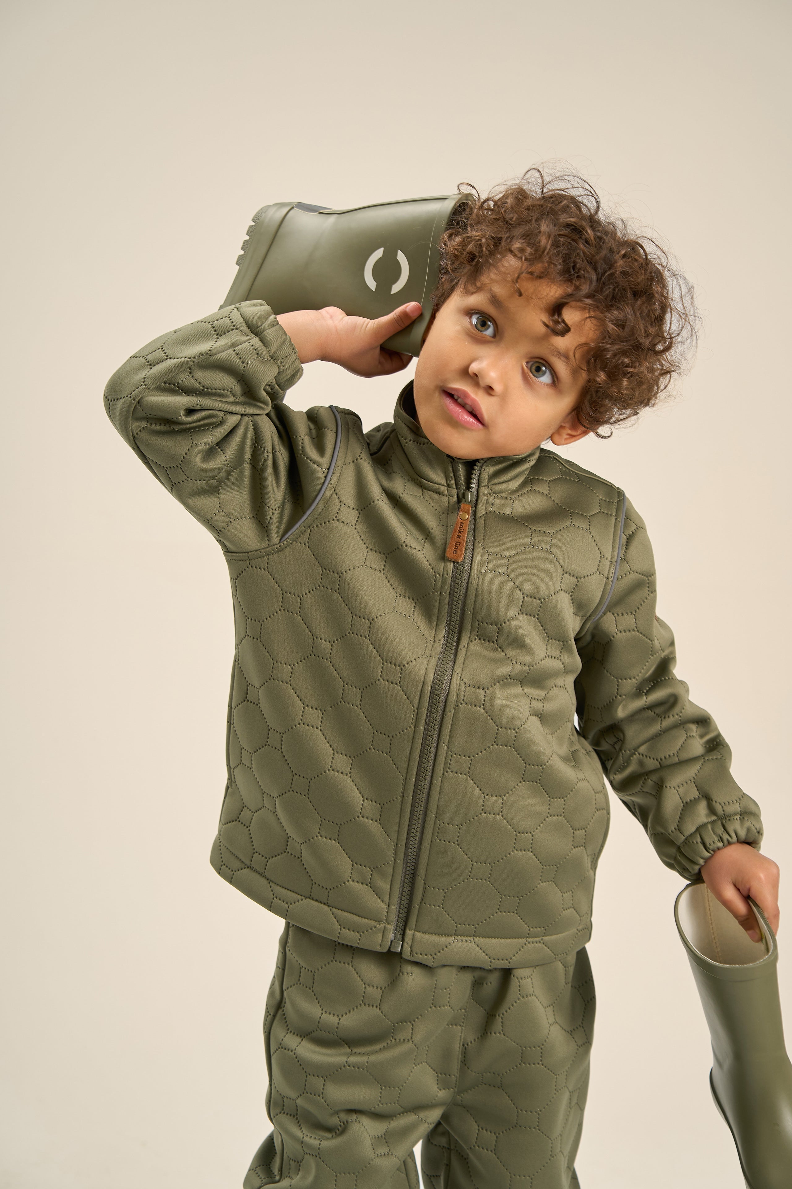 Mikk-Line - Soft Thermo Set, Warm - Dusty Olive