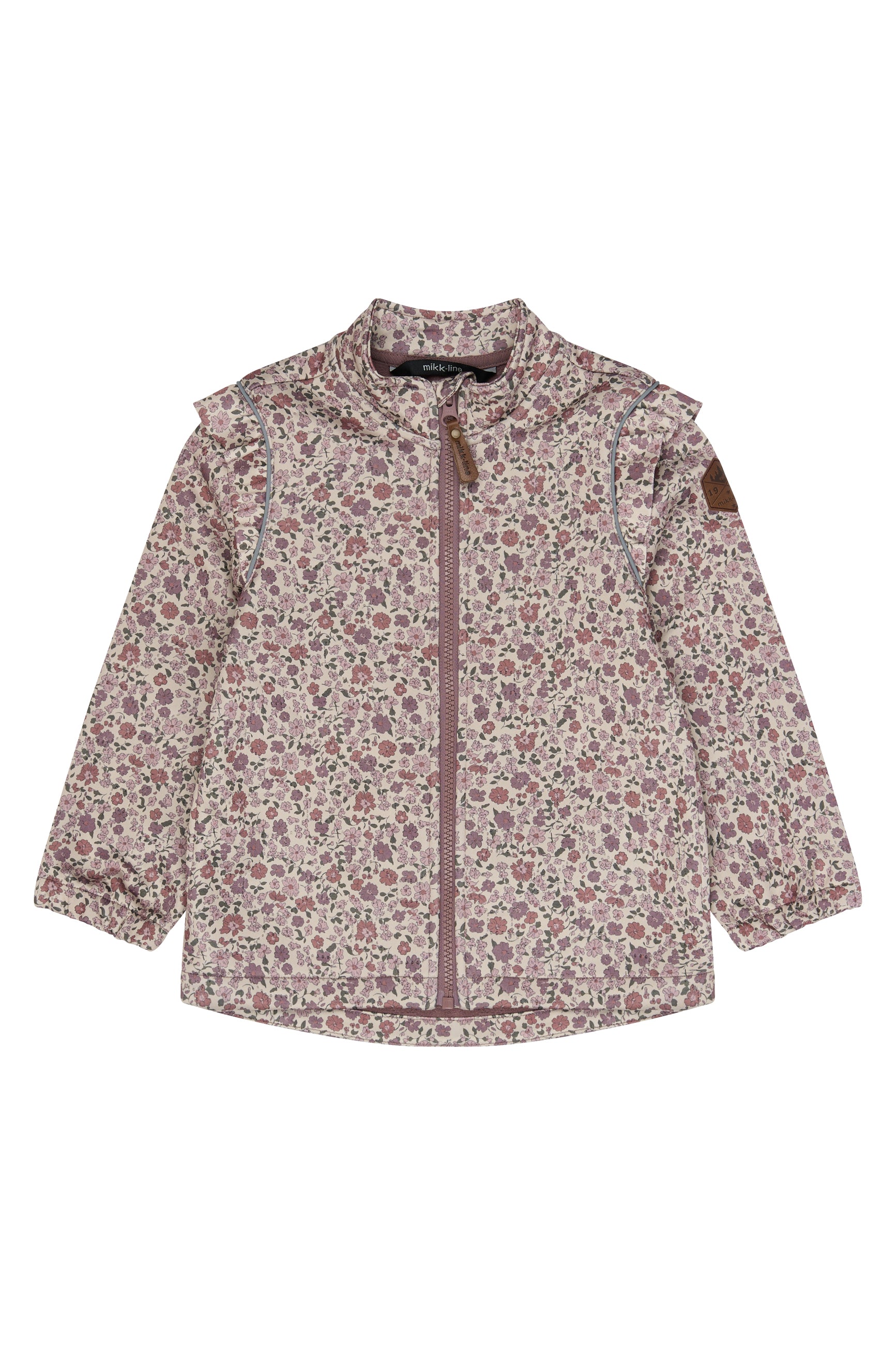 Mikk-line - Blødt Termo sæt, varmt m. flæser - Floral Sketch