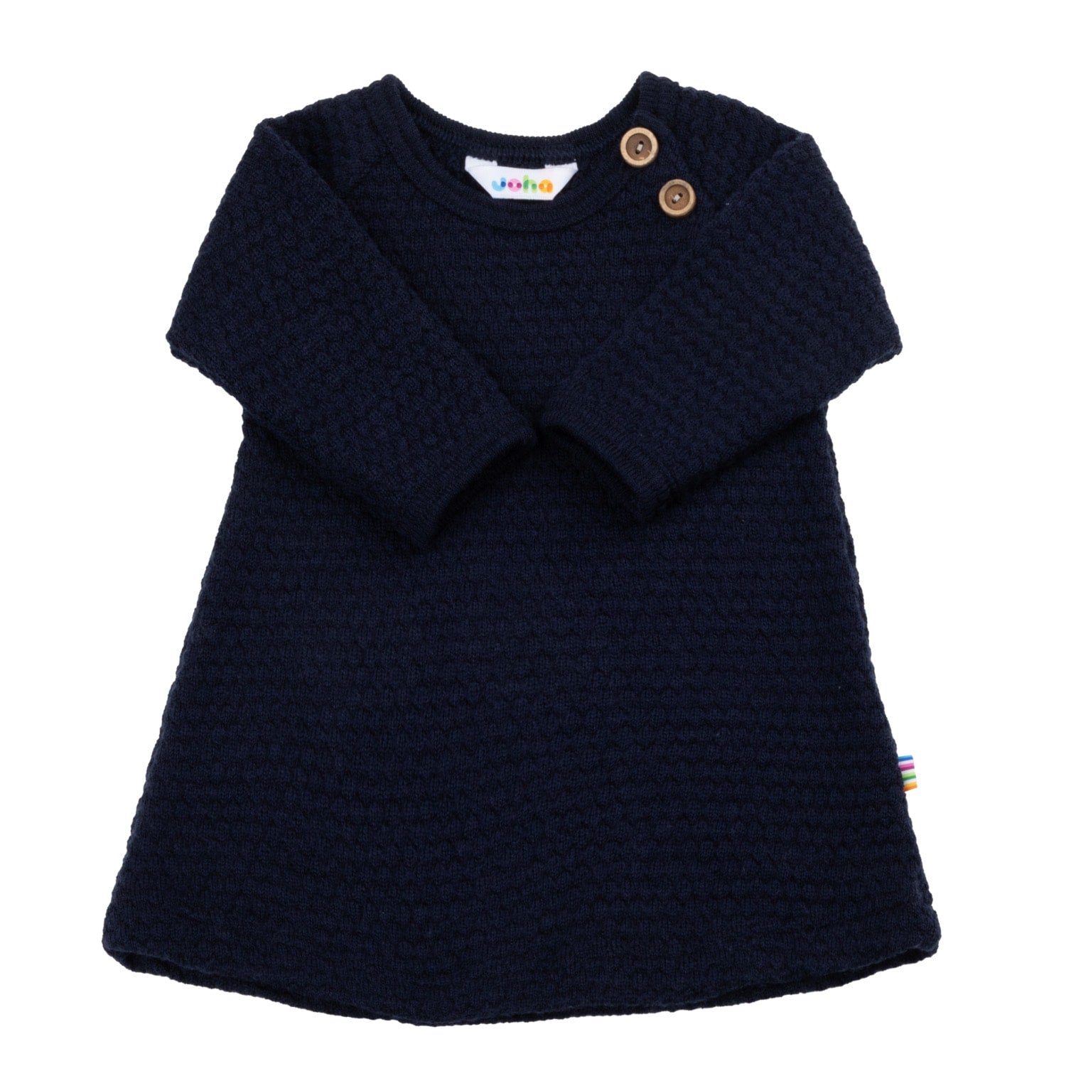 JOHA - Kjole i uld - Navy