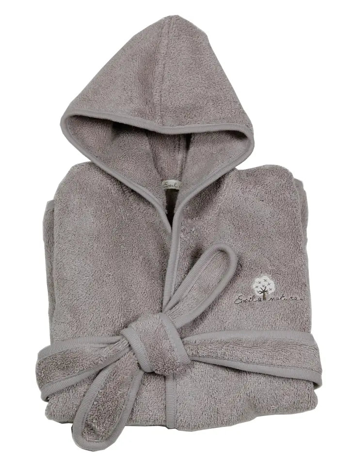 Eveil et Nature - Bathrobe - Taupe