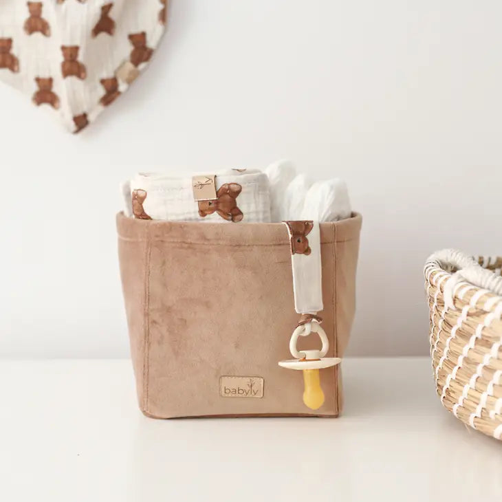 Babyly - Opbevaringskasse - Small - Sennep