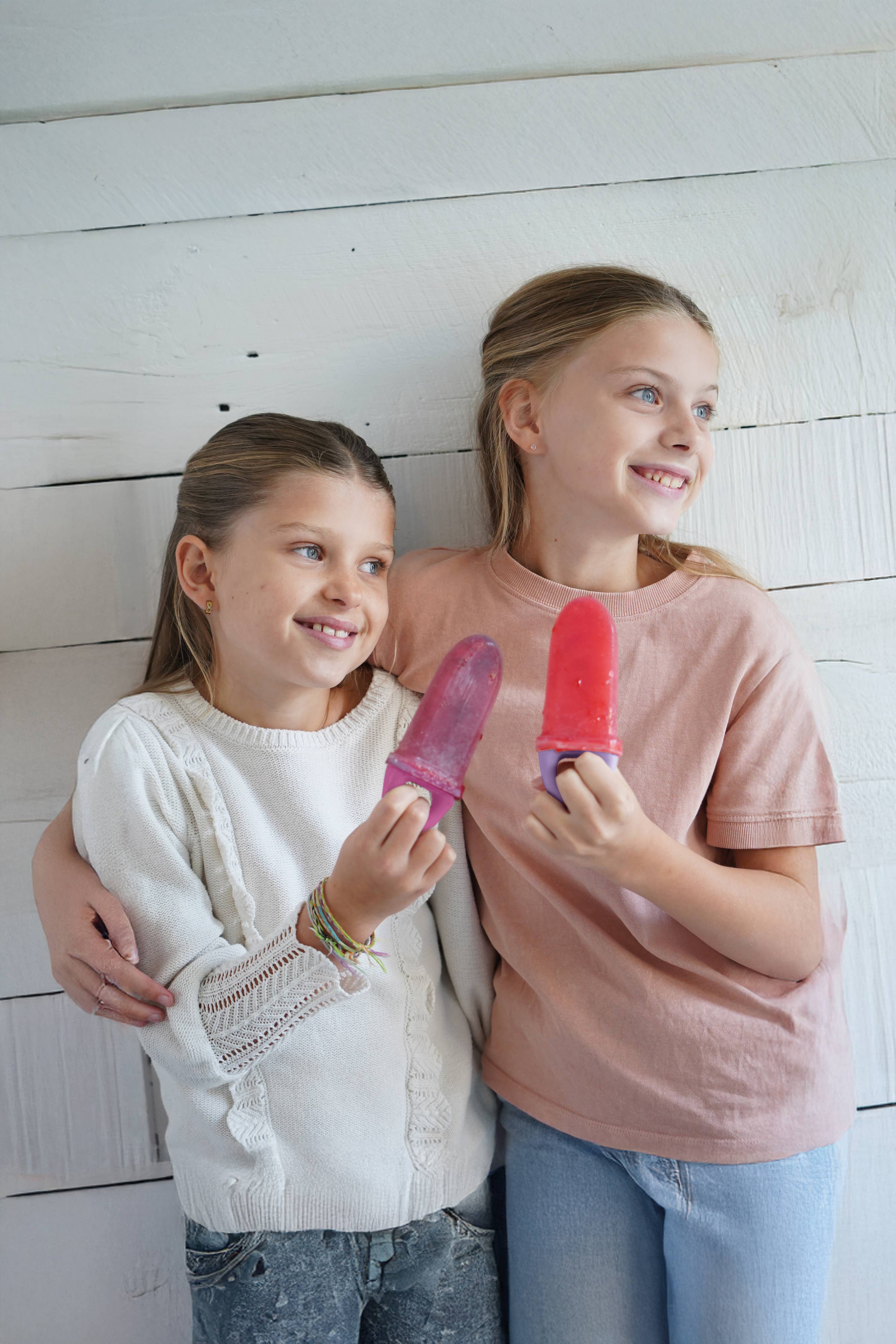Melii Ice pop mold with tray – 6 ice pops: Melii