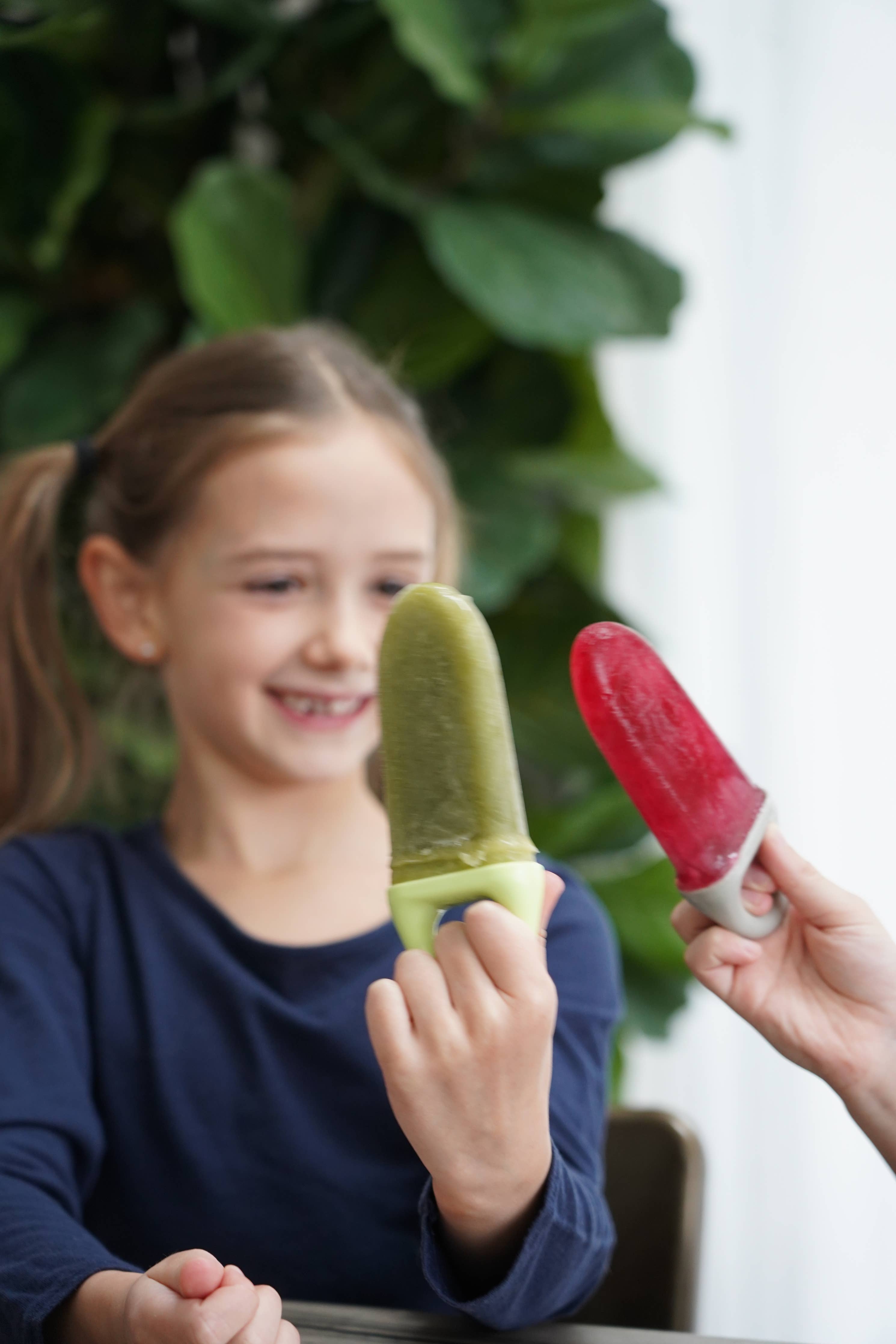 Melii Ice pop mold with tray – 6 ice pops: Melii