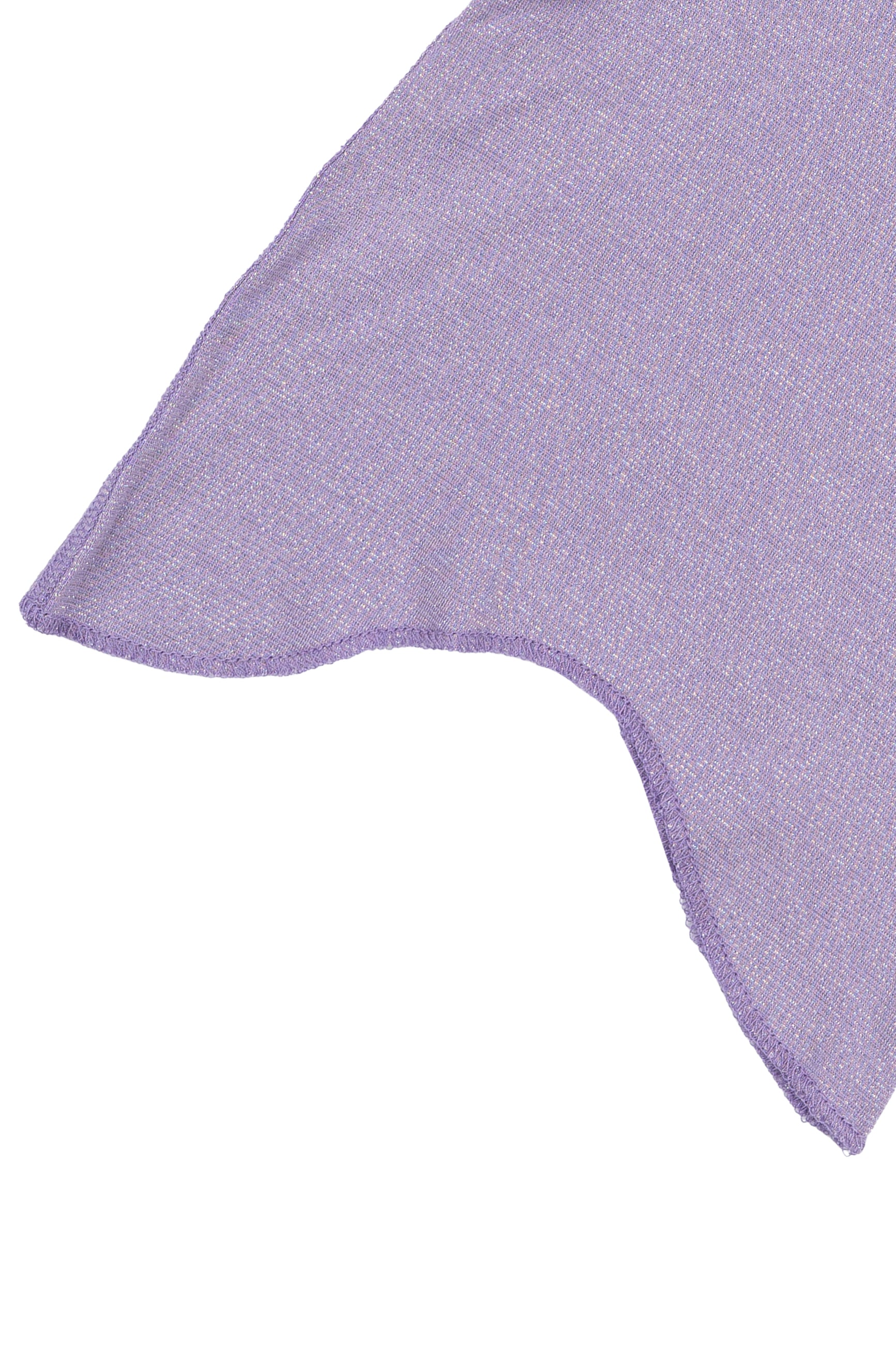 Mikk-line - Elefanthue - enkelt lag - Viscose Lurex - Lavender Aura