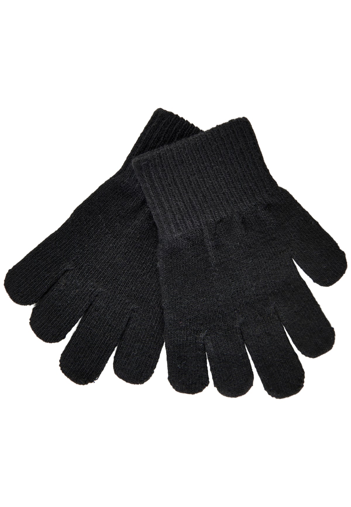 Mikk-line - Knitted Mittens 3-pack - Anthracite/Black