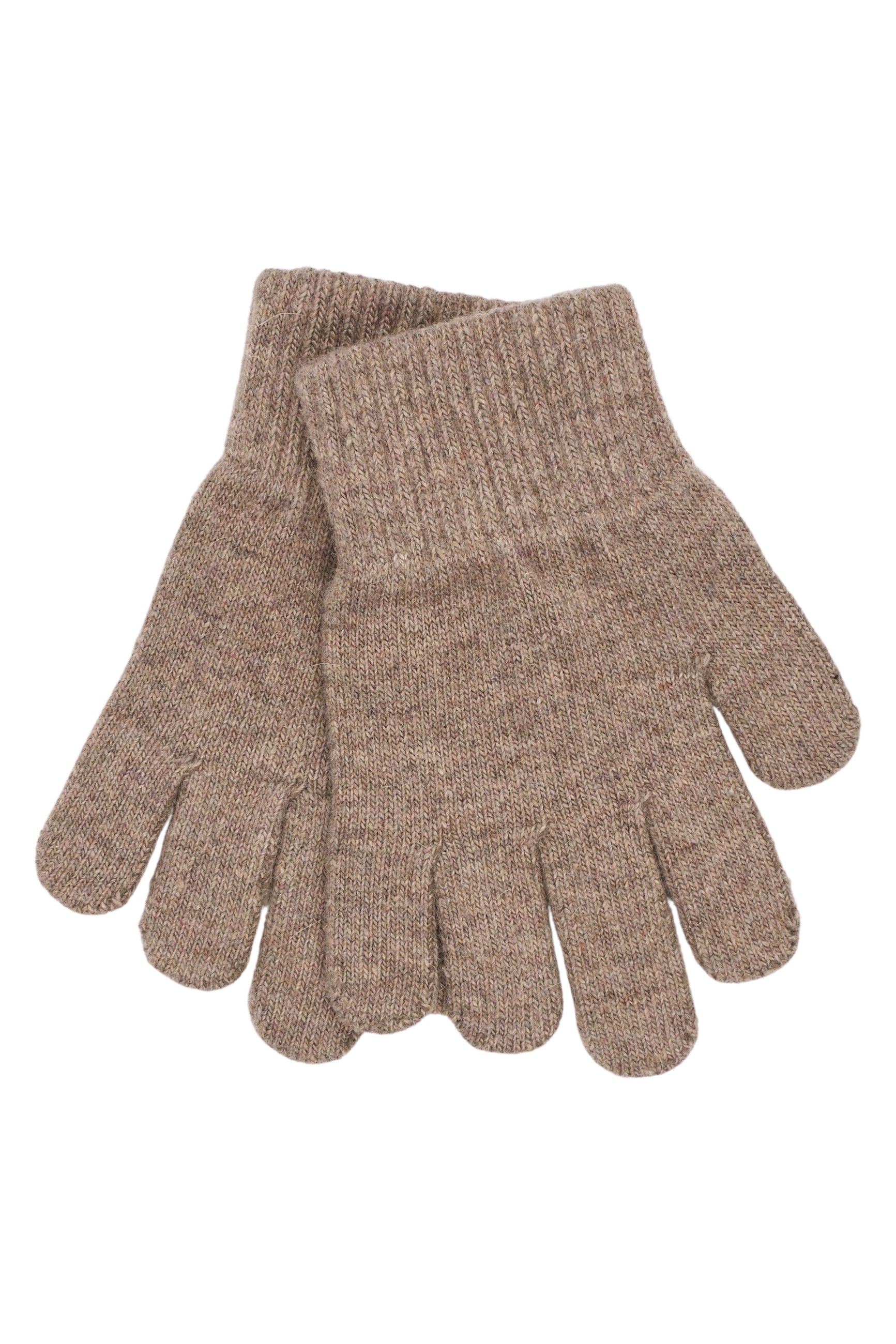 Mikk-Line - Strikvanter 3 pak - Beige Melange-Melange Denver-Brown Melange