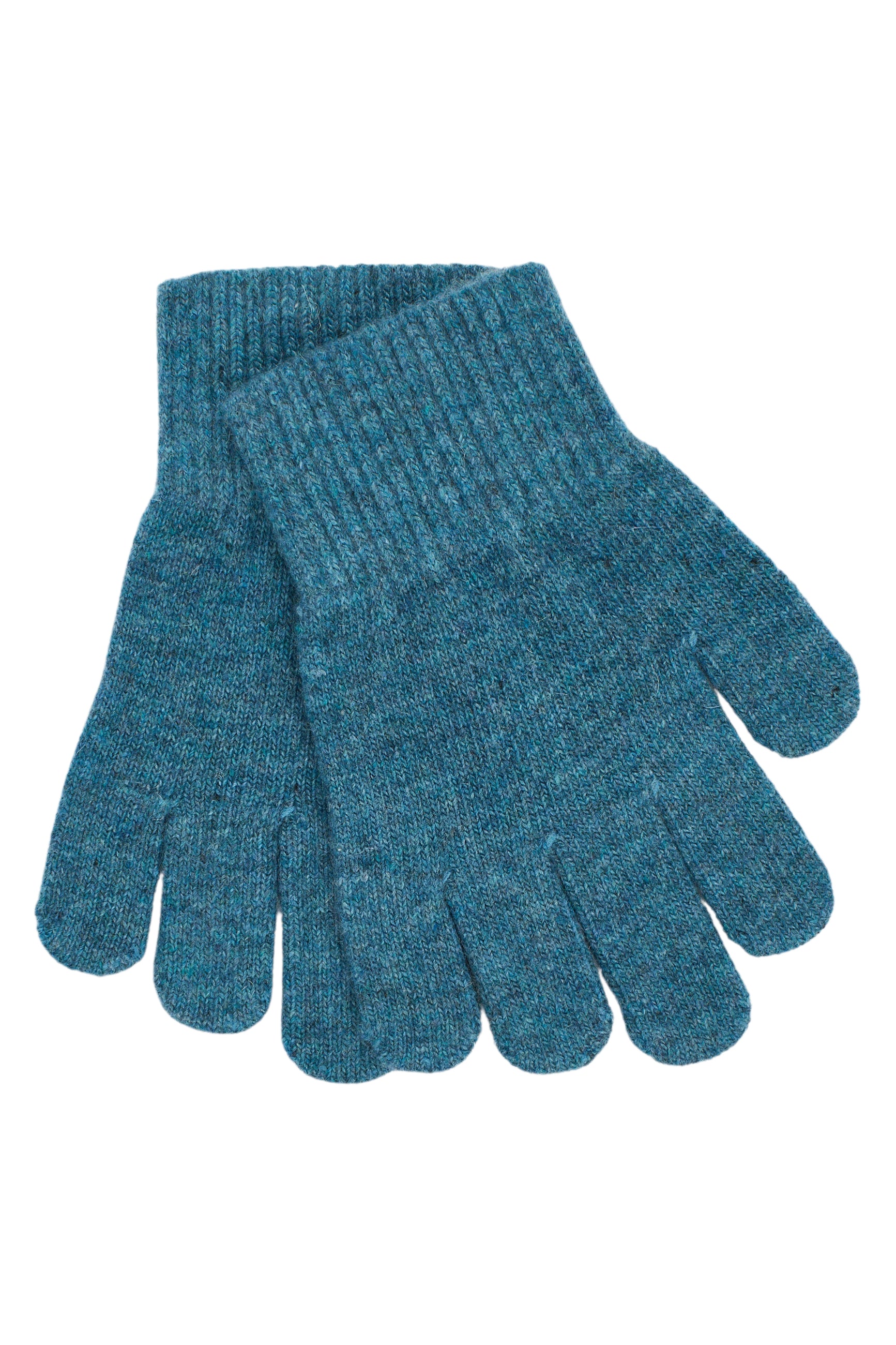 Mikk-Line - Strikvanter 3 pak - Blue Mirage-Kombu Green-Coffee Bean