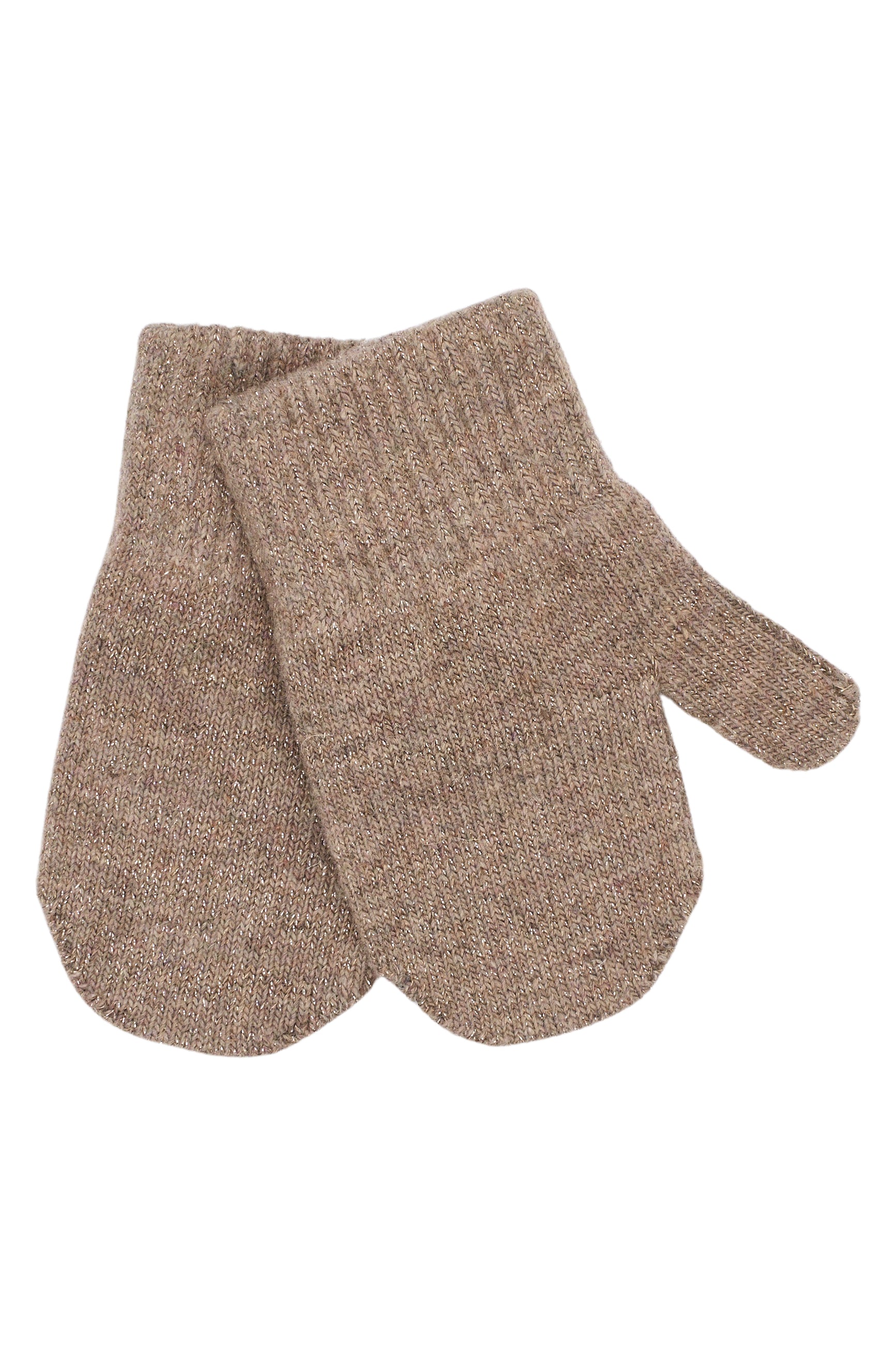 Mikk-Line - Strik-luffer 3 pak w. Lurex - Rose Melange-Melange Denver-Dark Gray Melange