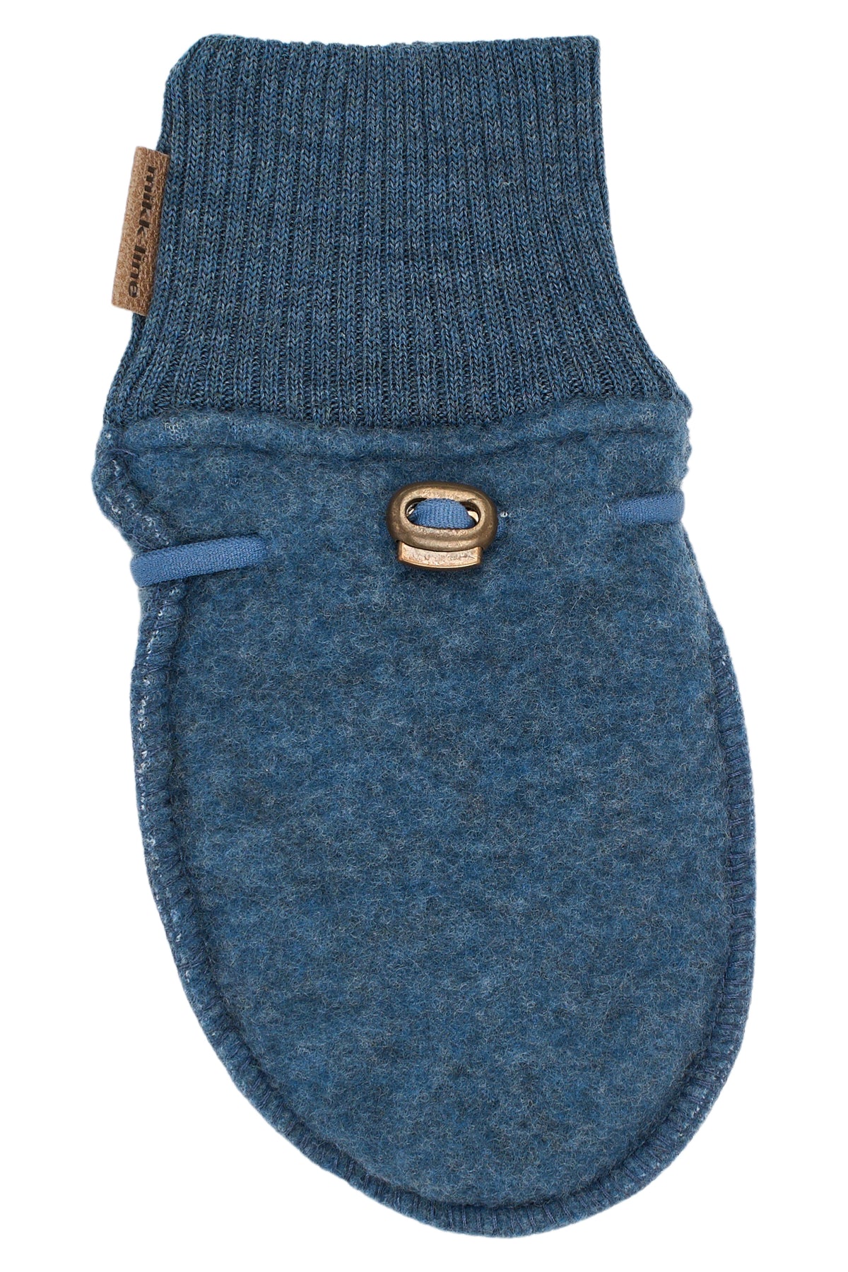 Mikk-Line - Uldvanter - Blue Melange