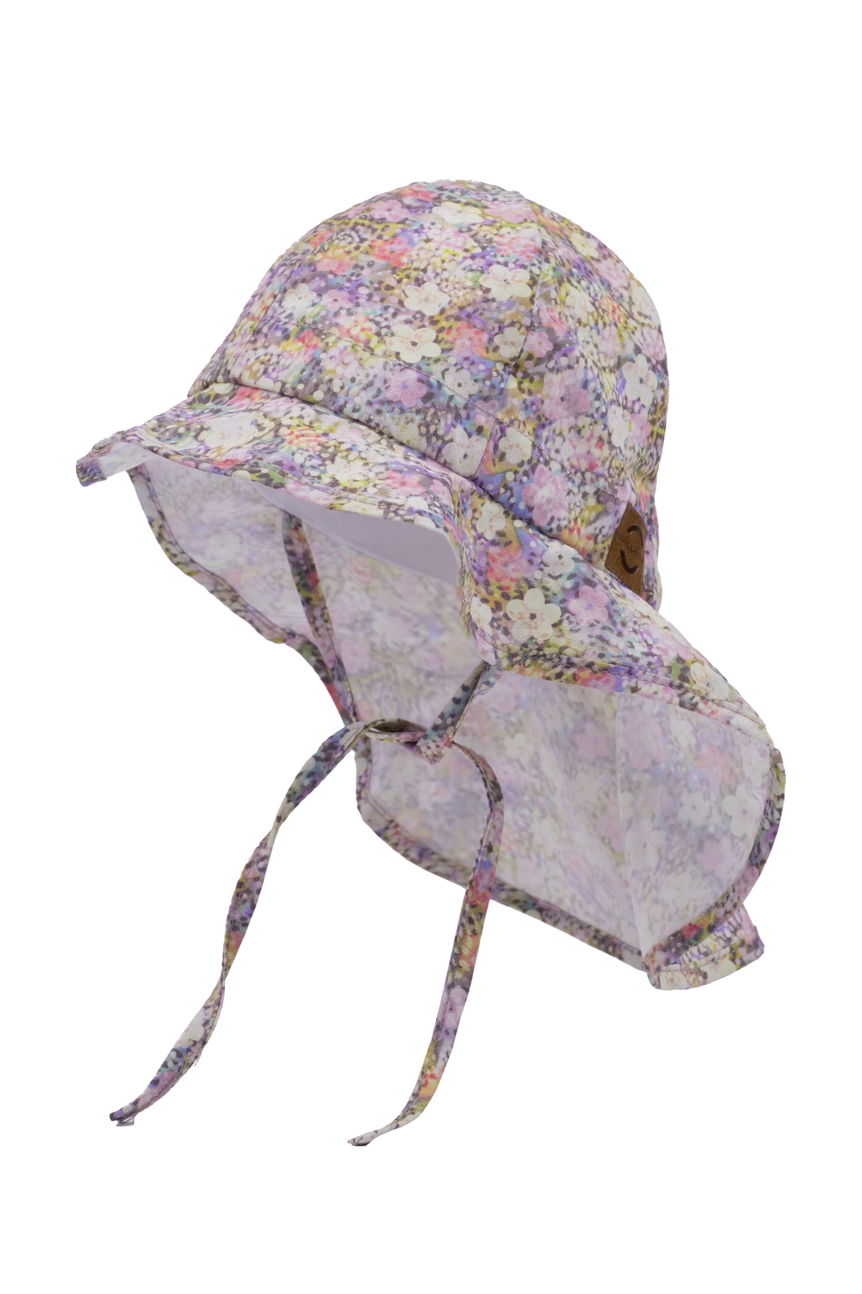 Mikk-Line - Sommerhat m. lang nakke AOP - Dusk