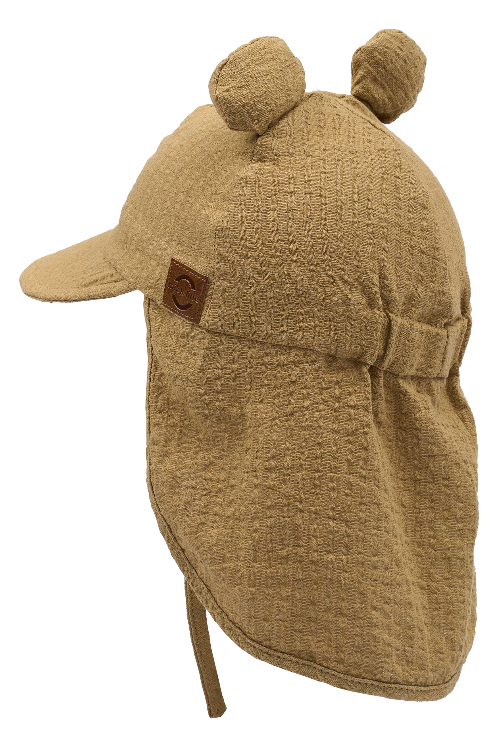 Mikk-Line - Sommercap m. lang nakke 3D - Kelp