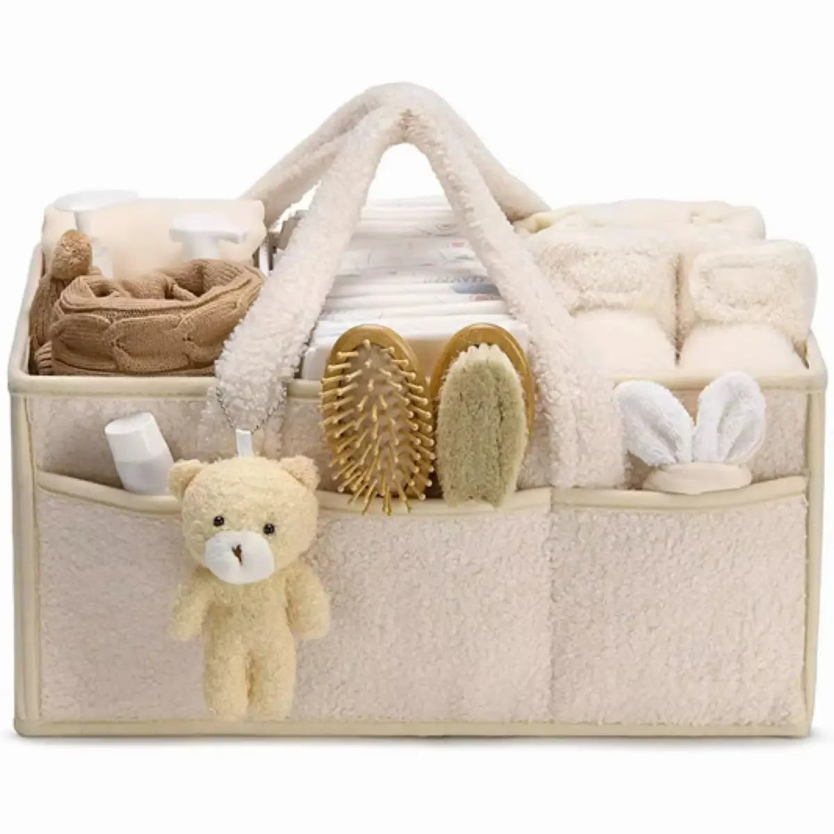 AlLuKo - Ammestation/Pusle organizer - Plys - Beige