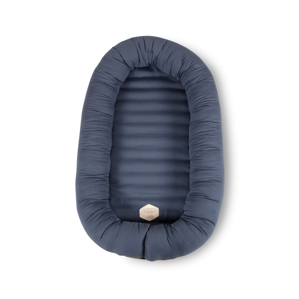 FILIBABBA - Babynest - Kapok Muddly Blue